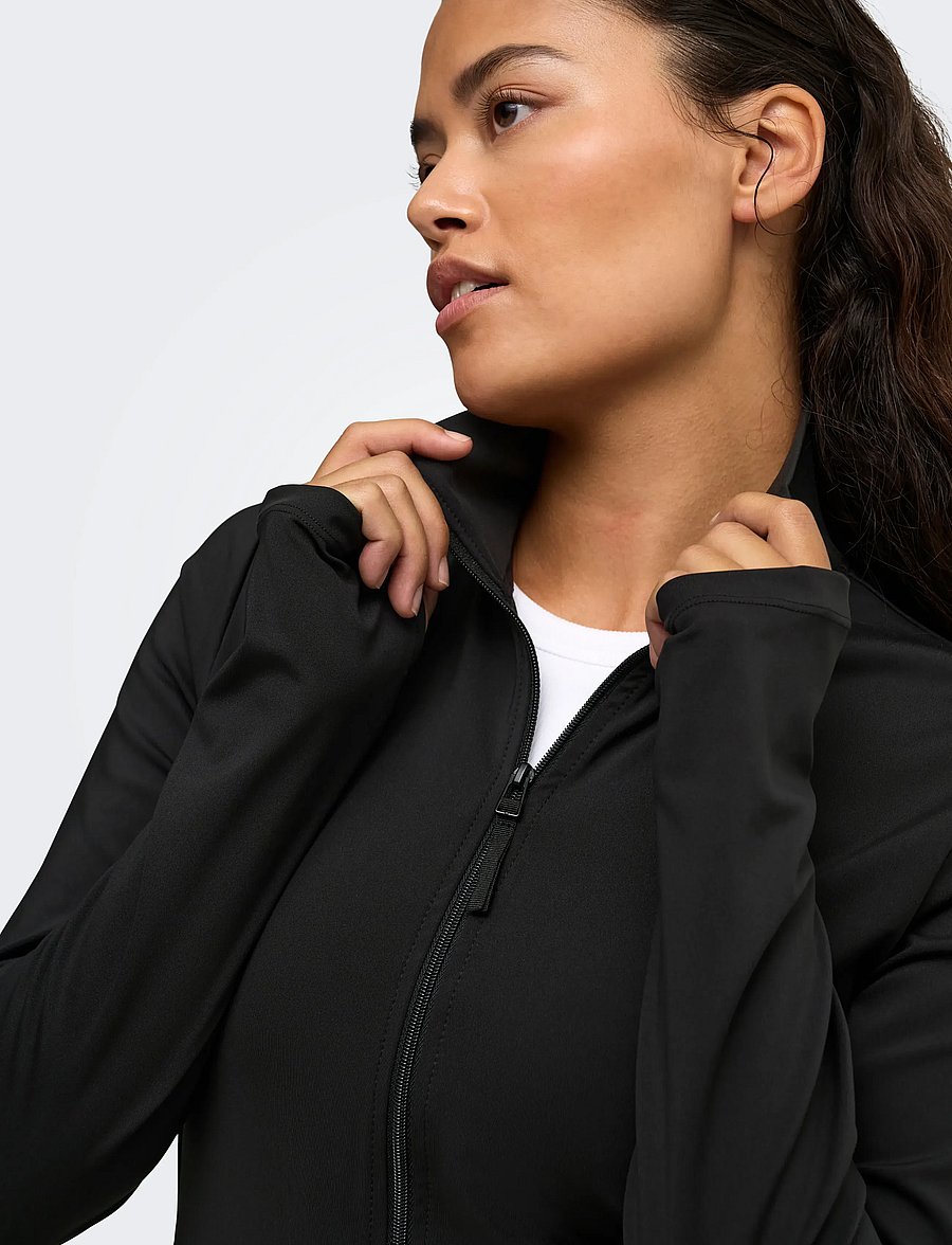 Only Play - ONPMINA HN FZ LS PCK CARDIGAN NOOS - oberteile - black - 5