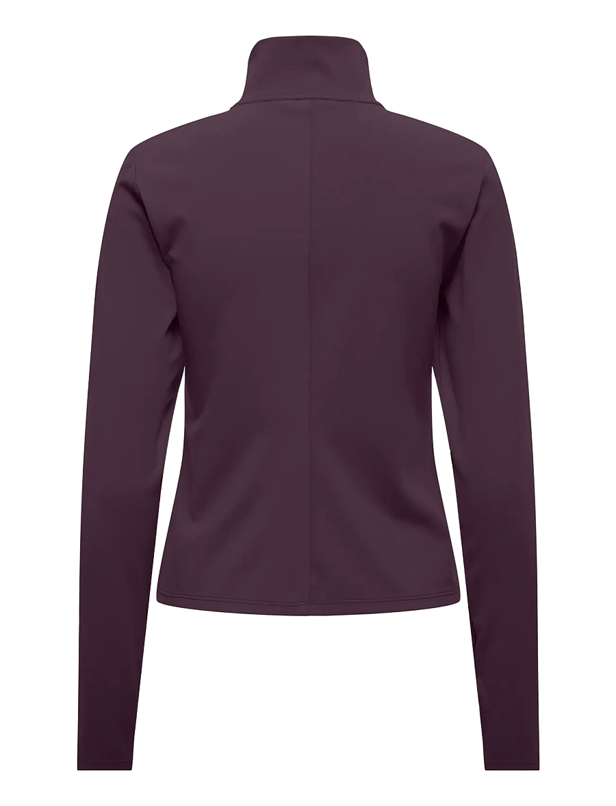 Only Play - ONPMINA HN FZ LS PCK CARDIGAN NOOS - overdele - plum perfect - 1