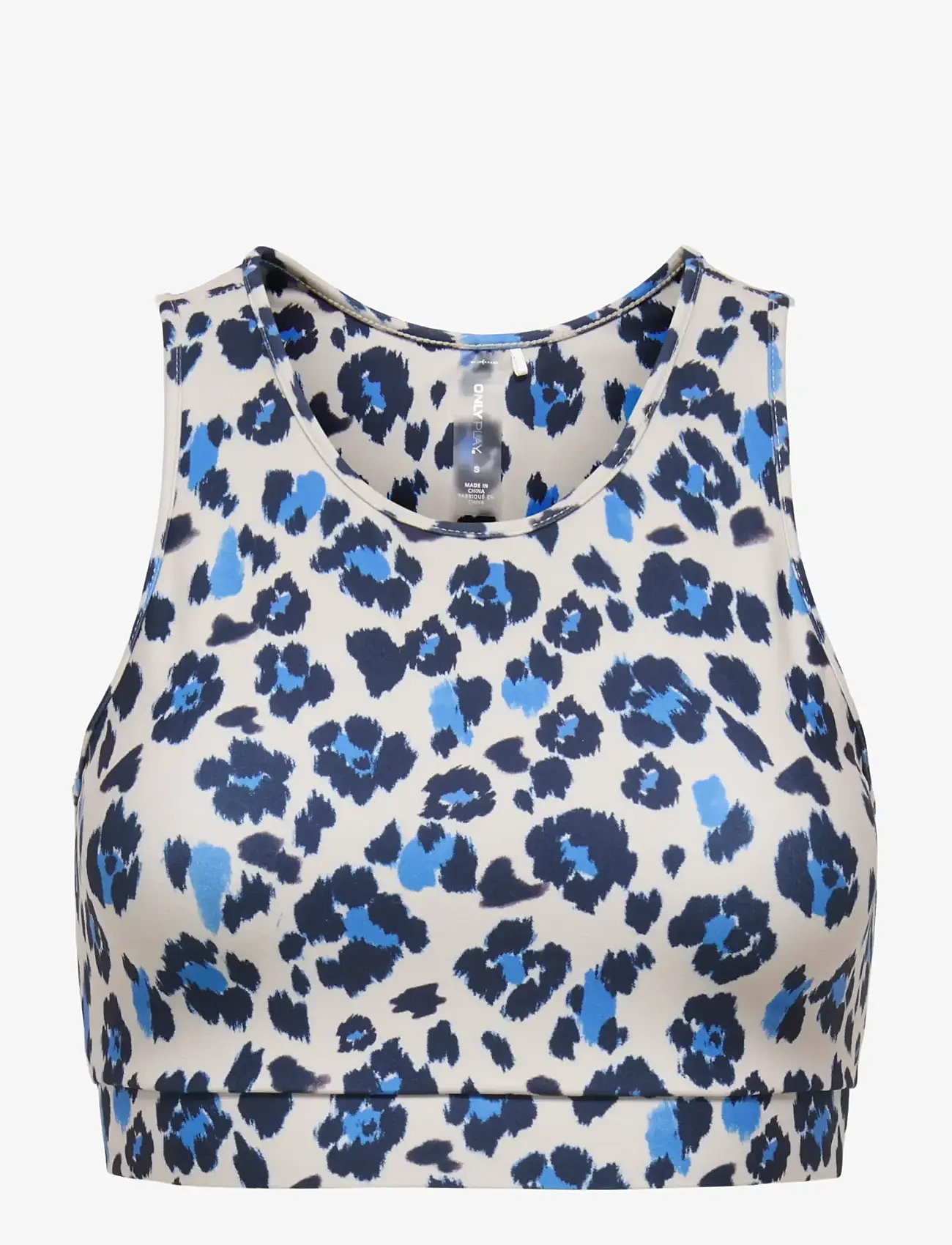 Only Play - ONPFERN LIFE AOP BRA TOP - sports bras - pumice stone - 1