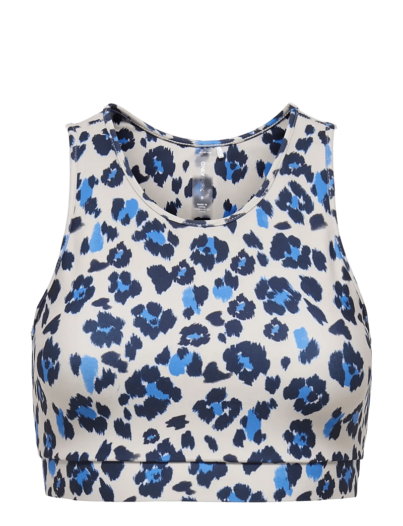 Only Play - ONPFERN LIFE AOP BRA TOP - sports bras - pumice stone - 1