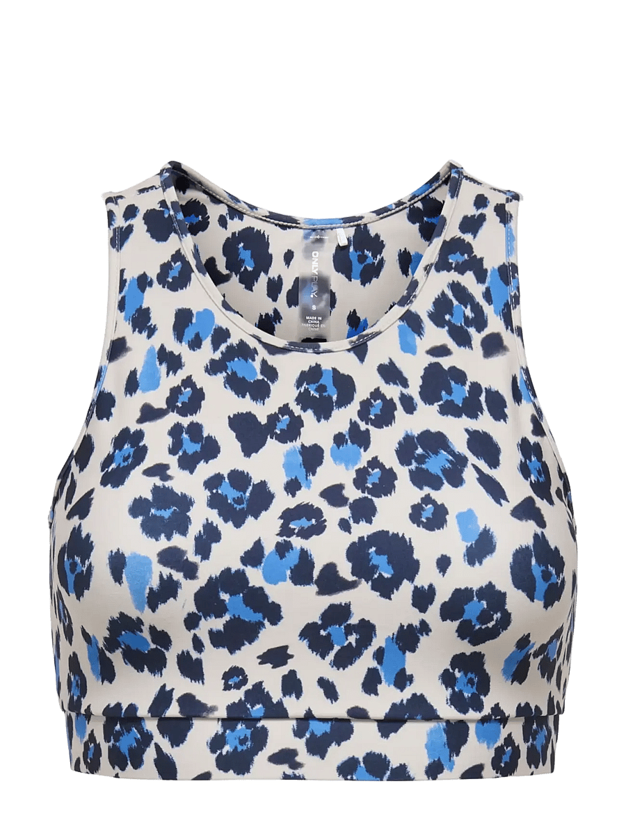 Only Play - ONPFERN LIFE AOP BRA TOP - urheiluliivit - pumice stone - 1