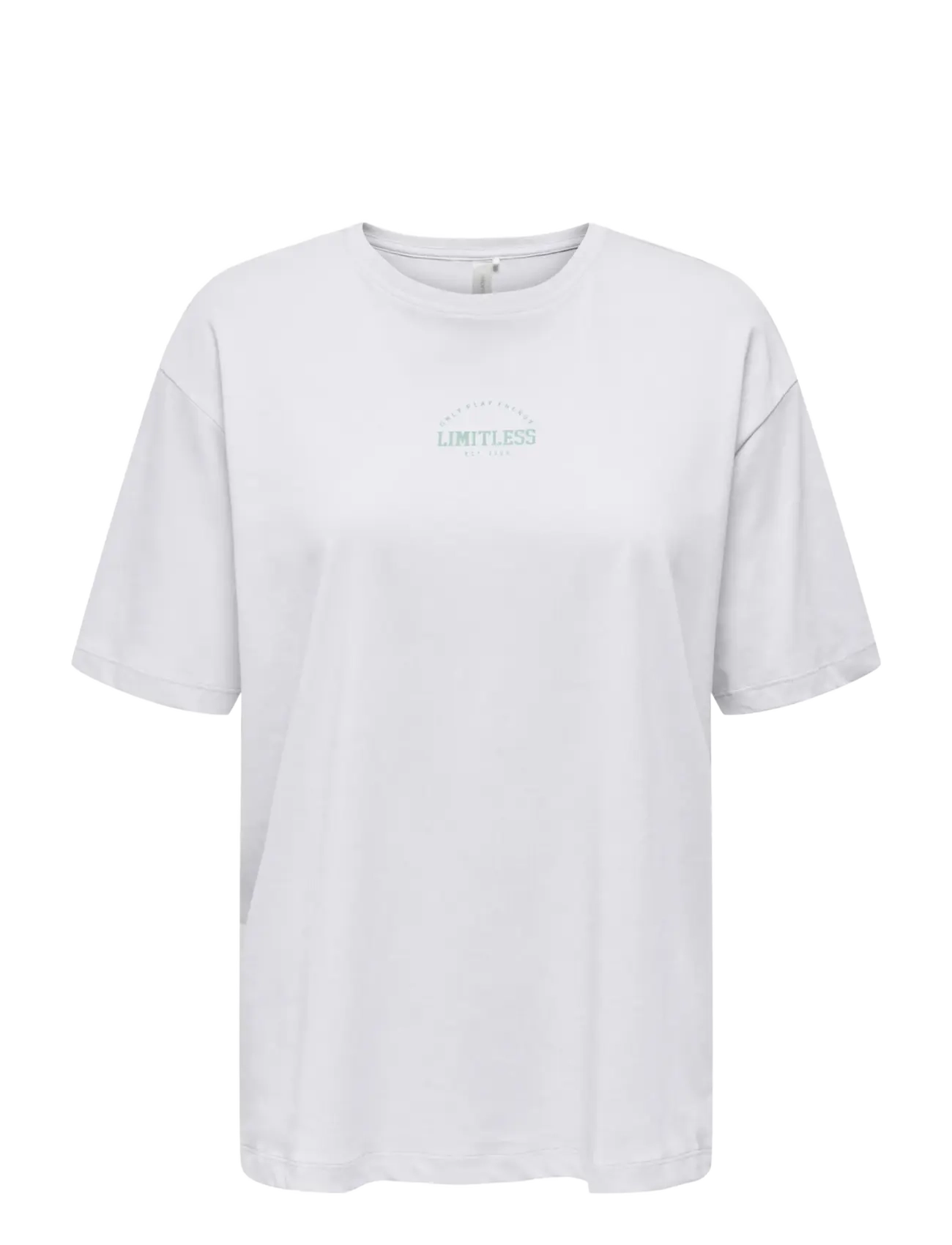 Only Play ONPCAVA LIFE ON SS LOOSE JRS TEE - T-shirts & Toppar - WHITE / white
