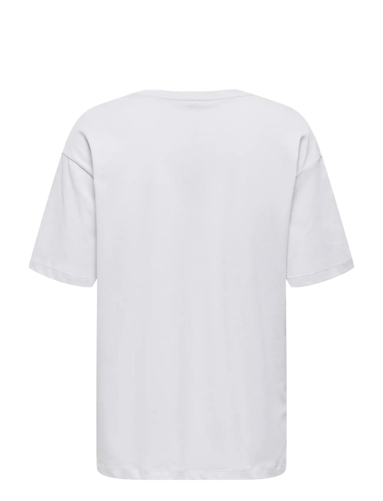 Only Play - ONPCAVA LIFE ON SS LOOSE JRS TEE - t-shirts - white - 1
