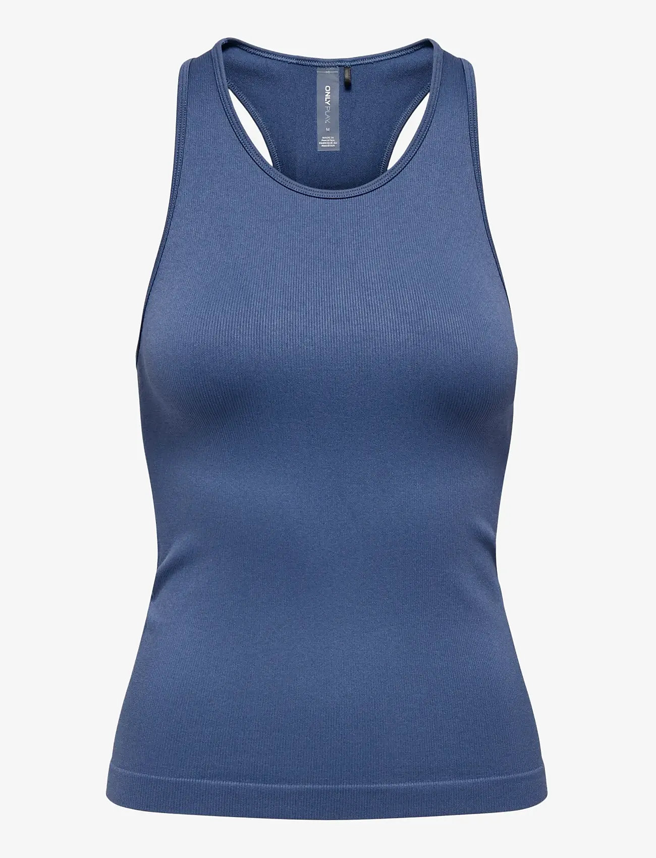 Only Play - ONPSAVI ON RACERBACK SEAM TOP - Õlapaeltega pluusid - vintage indigo - 0