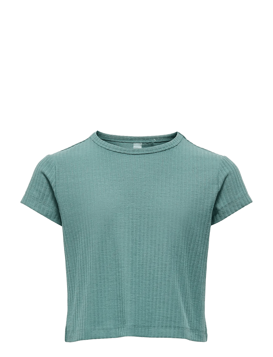 Only Play - ONPSEREN ON SS REG RIB TEE GIRLS - t-shirts - sagebrush green - 0