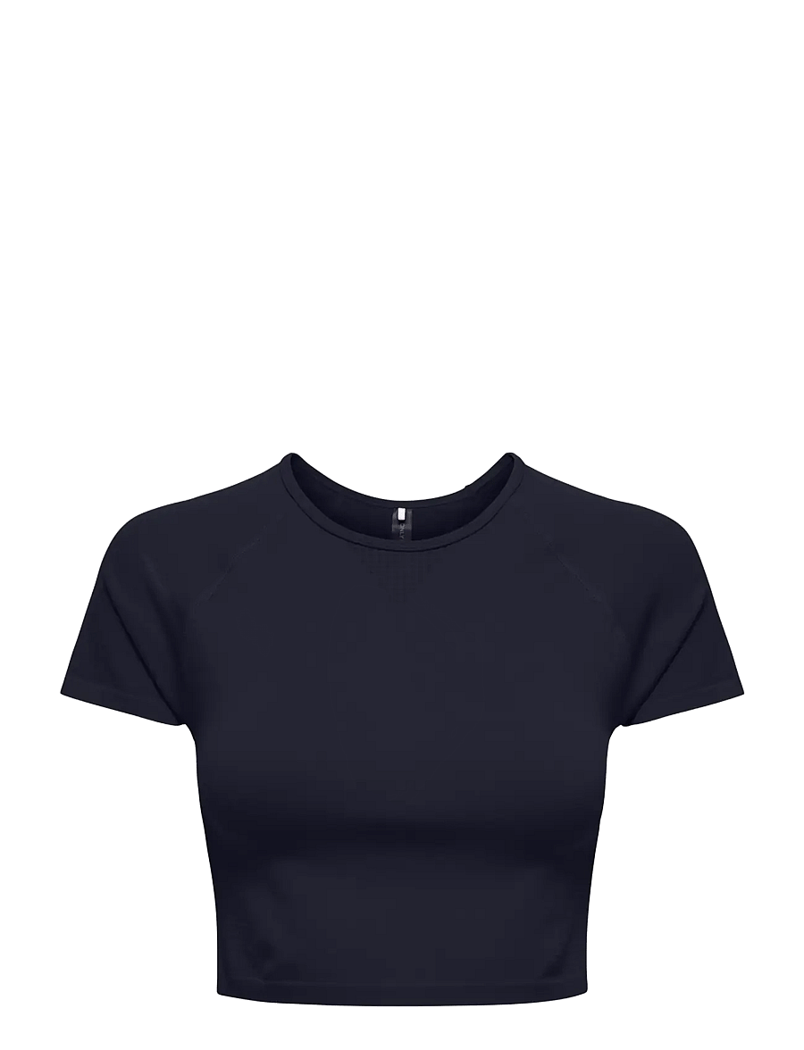 Only Play - ONPJAMI SS SEAM SHORT TOP - crop-tops - night sky - 0