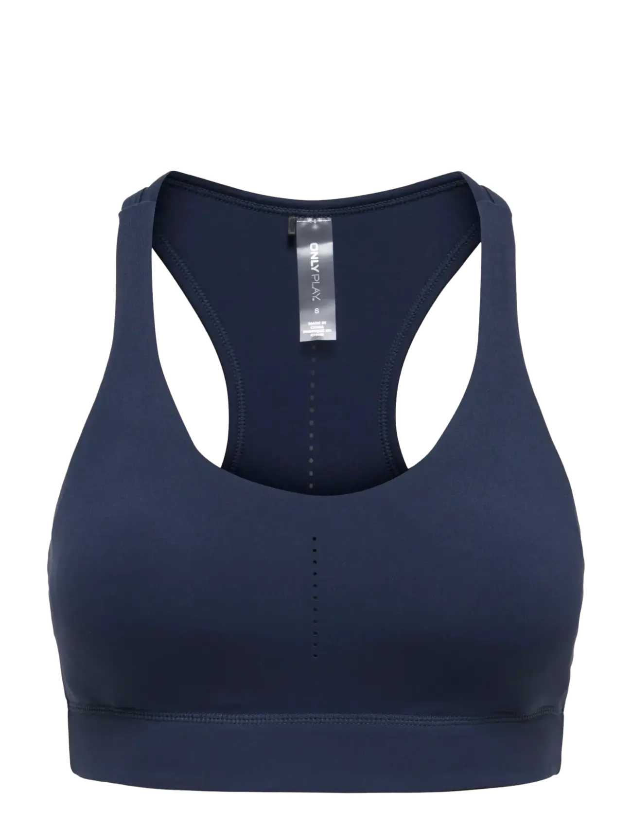 Only Play Onpmel-2 Laze Sports Bra, Kvinder, Bryderryg Sports BH, Navy, Str: M