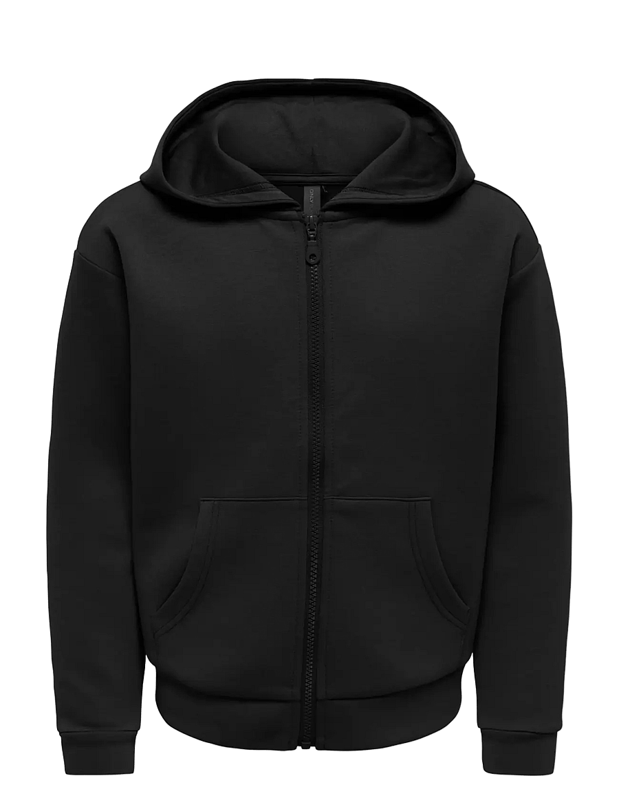 Only Play - ONPLOUNGES HOOD FZ LS SWT GIRLS - kapuzenpullover - black - 0