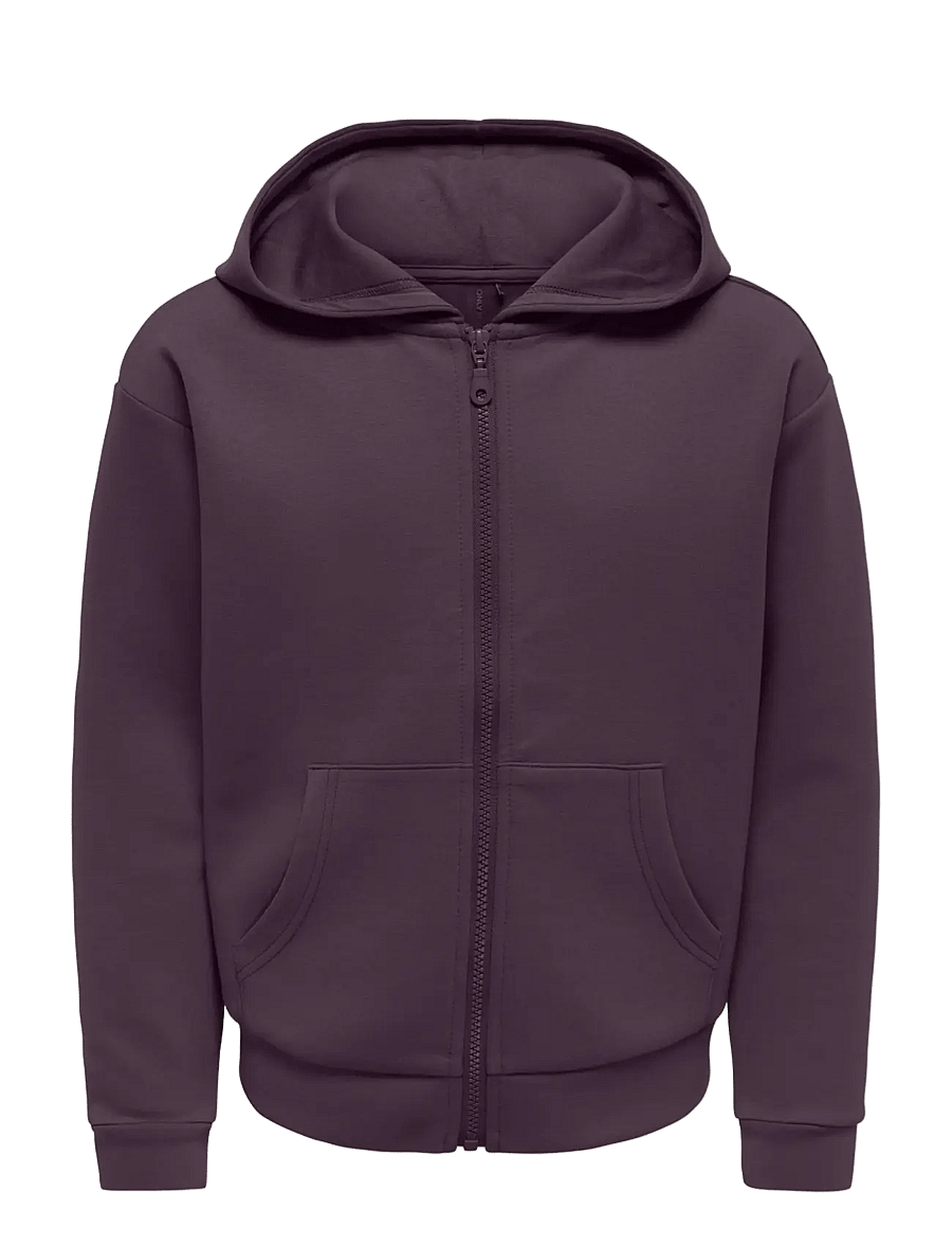 Only Play - ONPLOUNGES HOOD FZ LS SWT GIRLS - plum perfect - 0