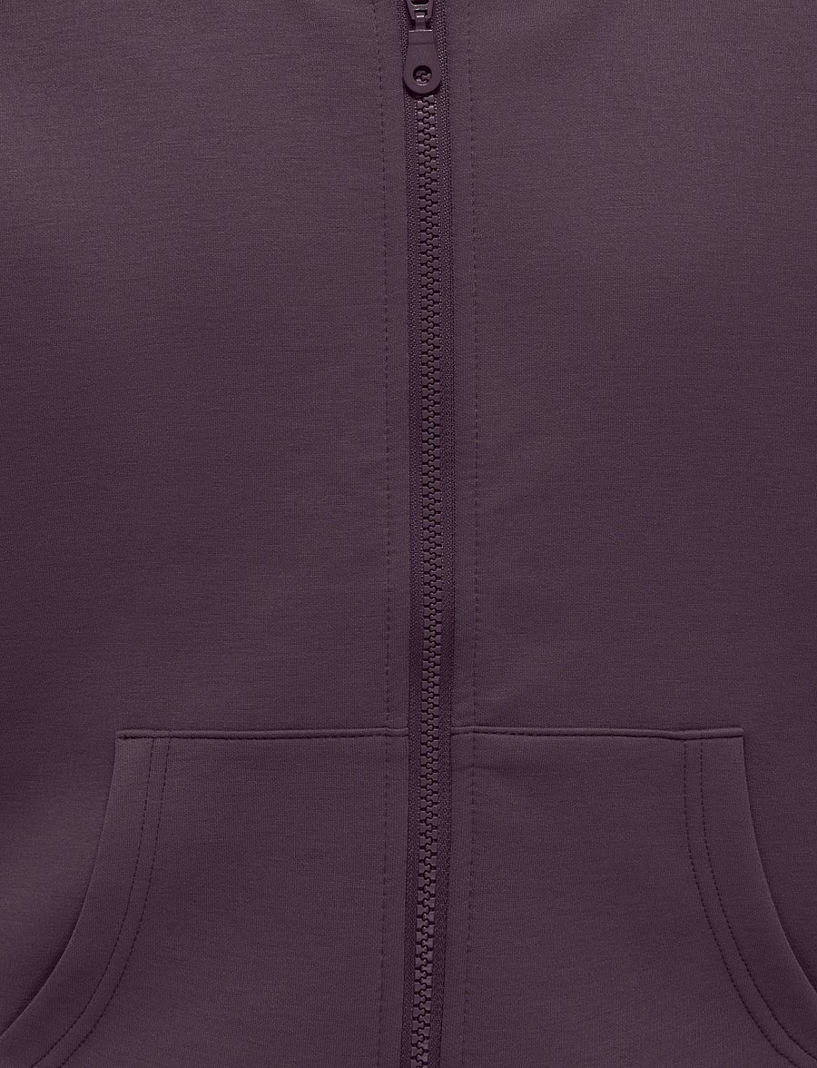 Only Play - ONPLOUNGES HOOD FZ LS SWT GIRLS - plum perfect - 2
