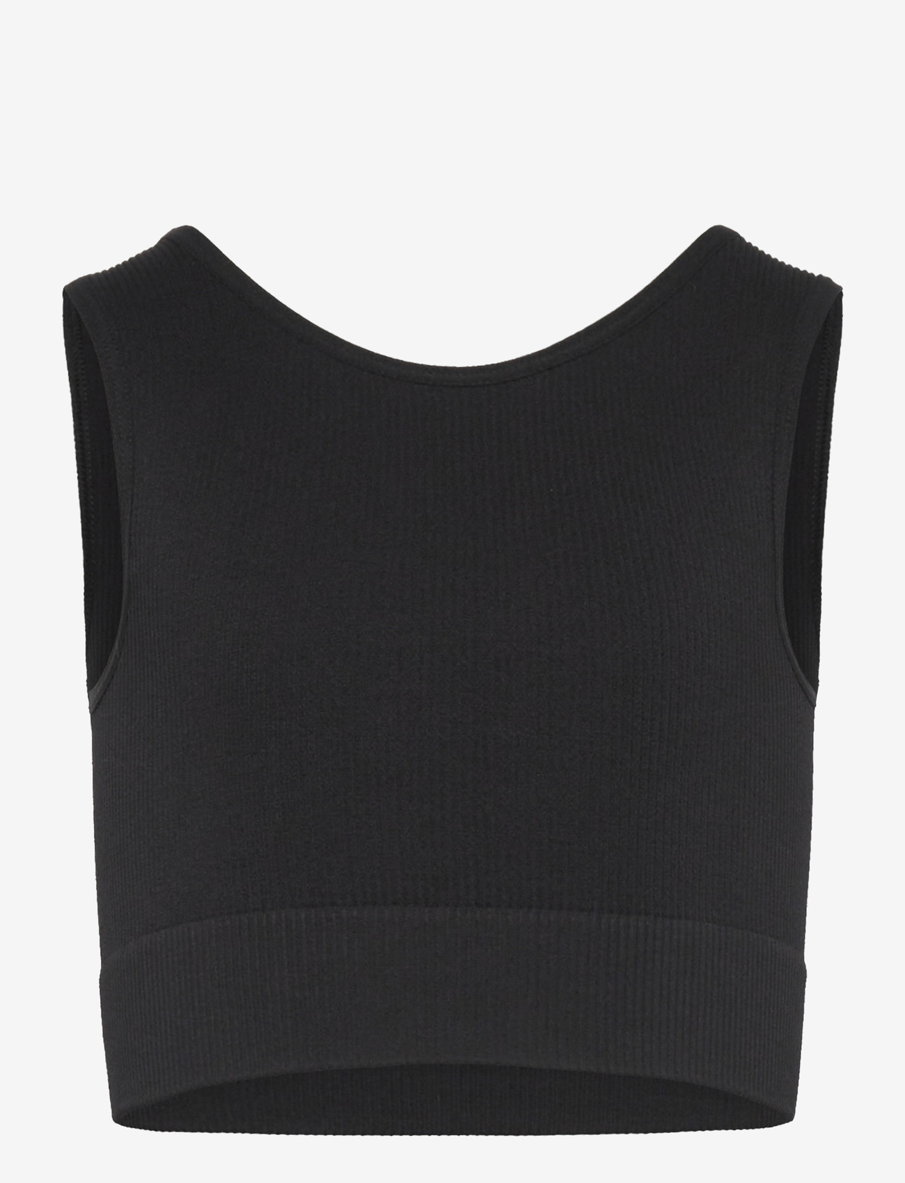 Only Play - ONPJAIAS UN SL SEAM SHORT TOP GIRLS - linnen - black - 0