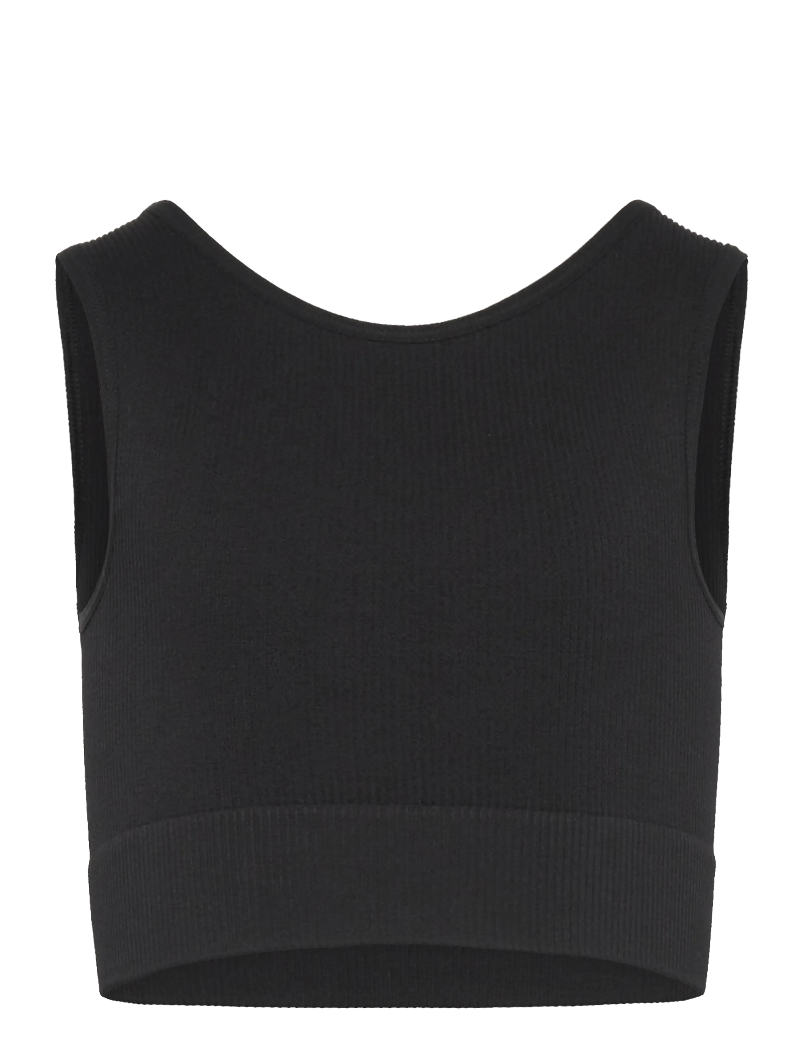 Only Play ONPJAIAS UN SL SEAM SHORT TOP GIRLS - Teens 9-14 år - BLACK / black