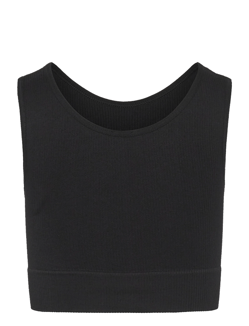 Only Play - ONPJAIAS UN SL SEAM SHORT TOP GIRLS - linnen - black - 1