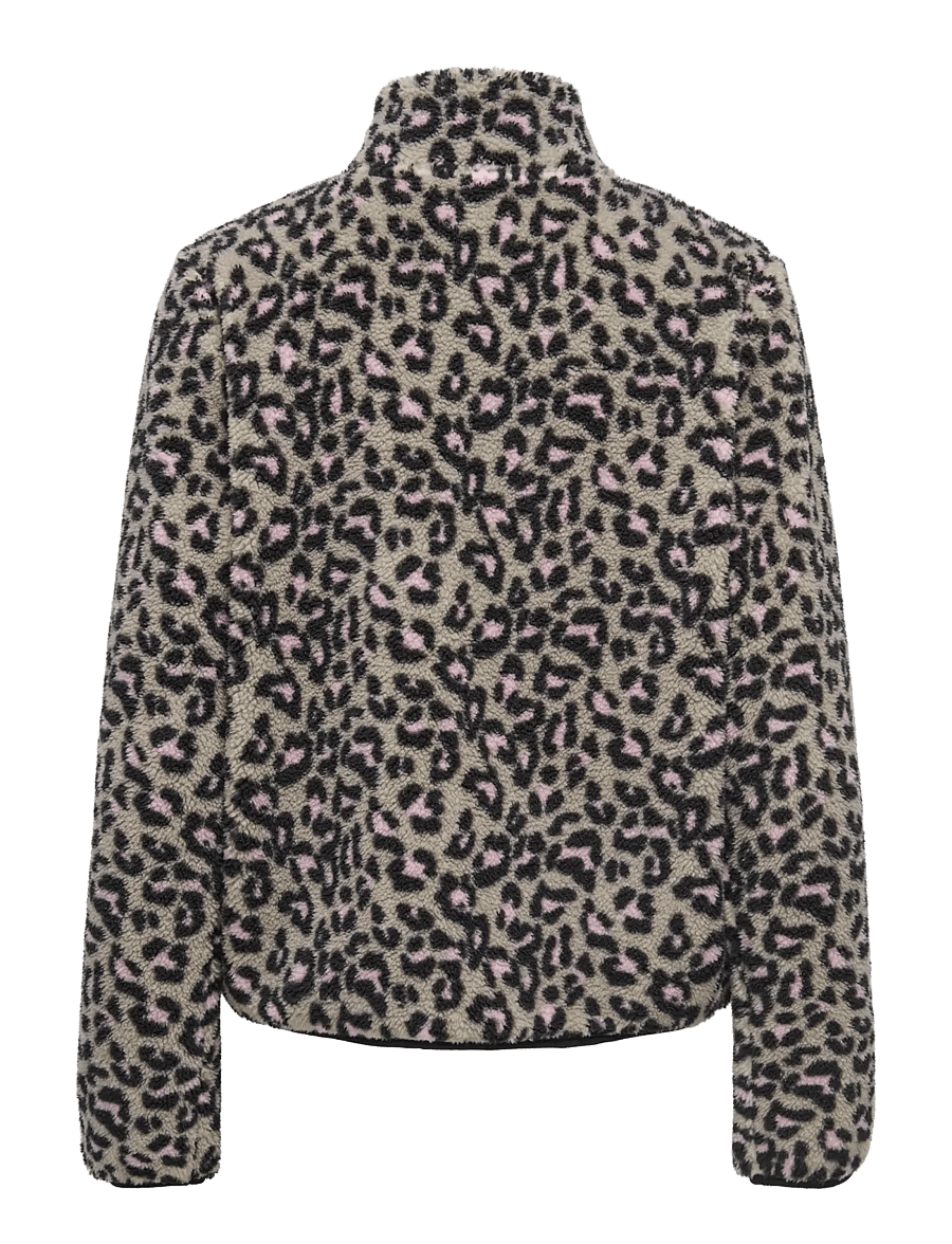 Only Play - ONPDREW HN FZ LS FLEECE JCK - friluftsjackor - string - 2