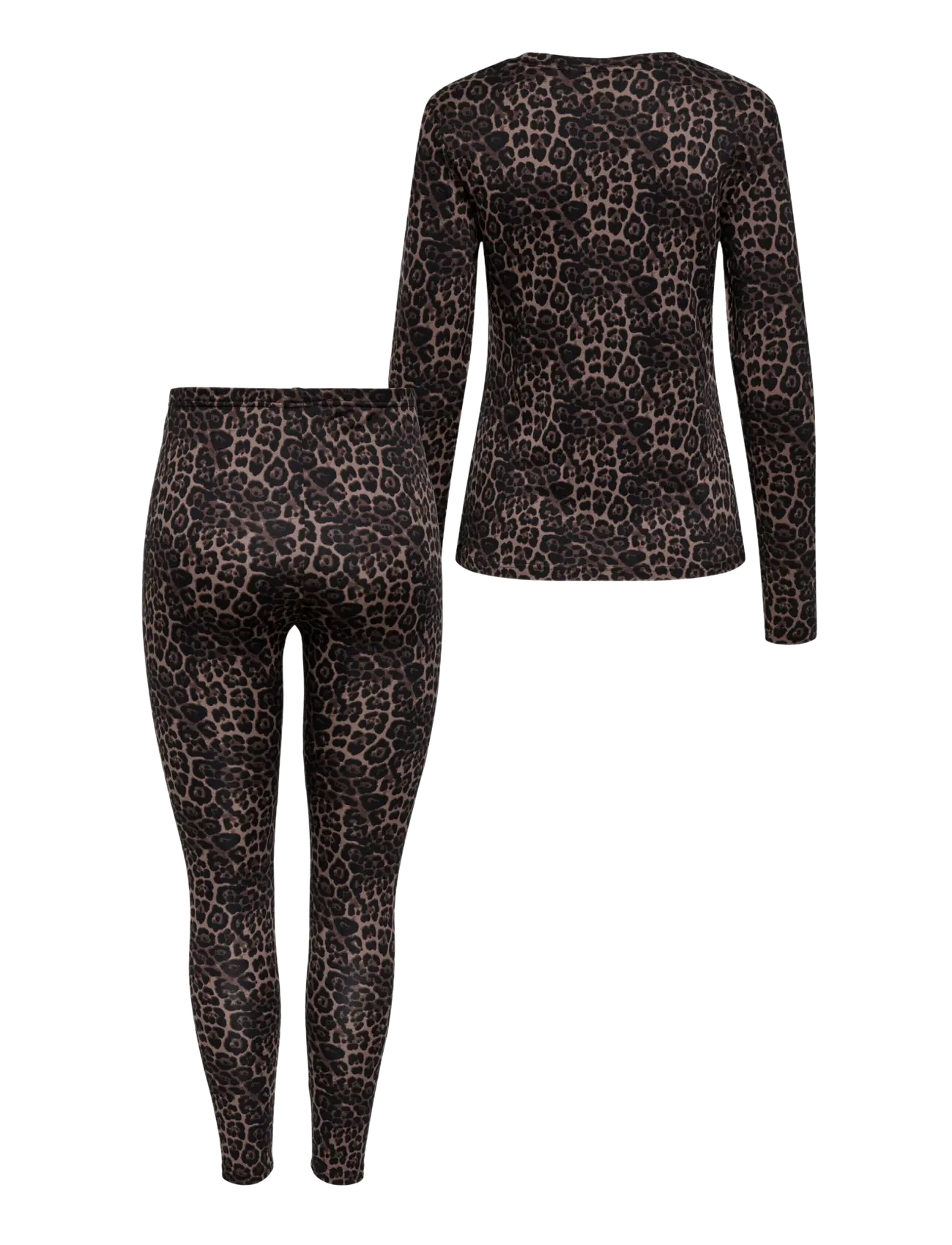 Only Play - ONPDORY AOP BASELAYER SET - deep taupe - 1