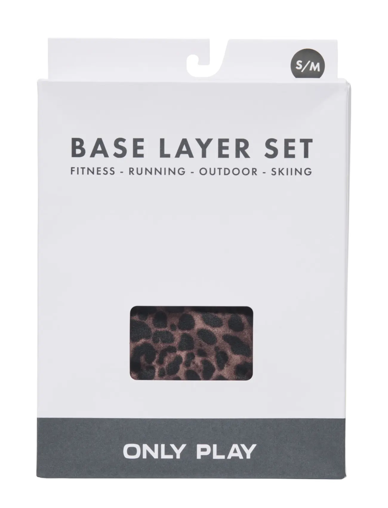 Only Play - ONPDORY AOP BASELAYER SET - deep taupe - 2