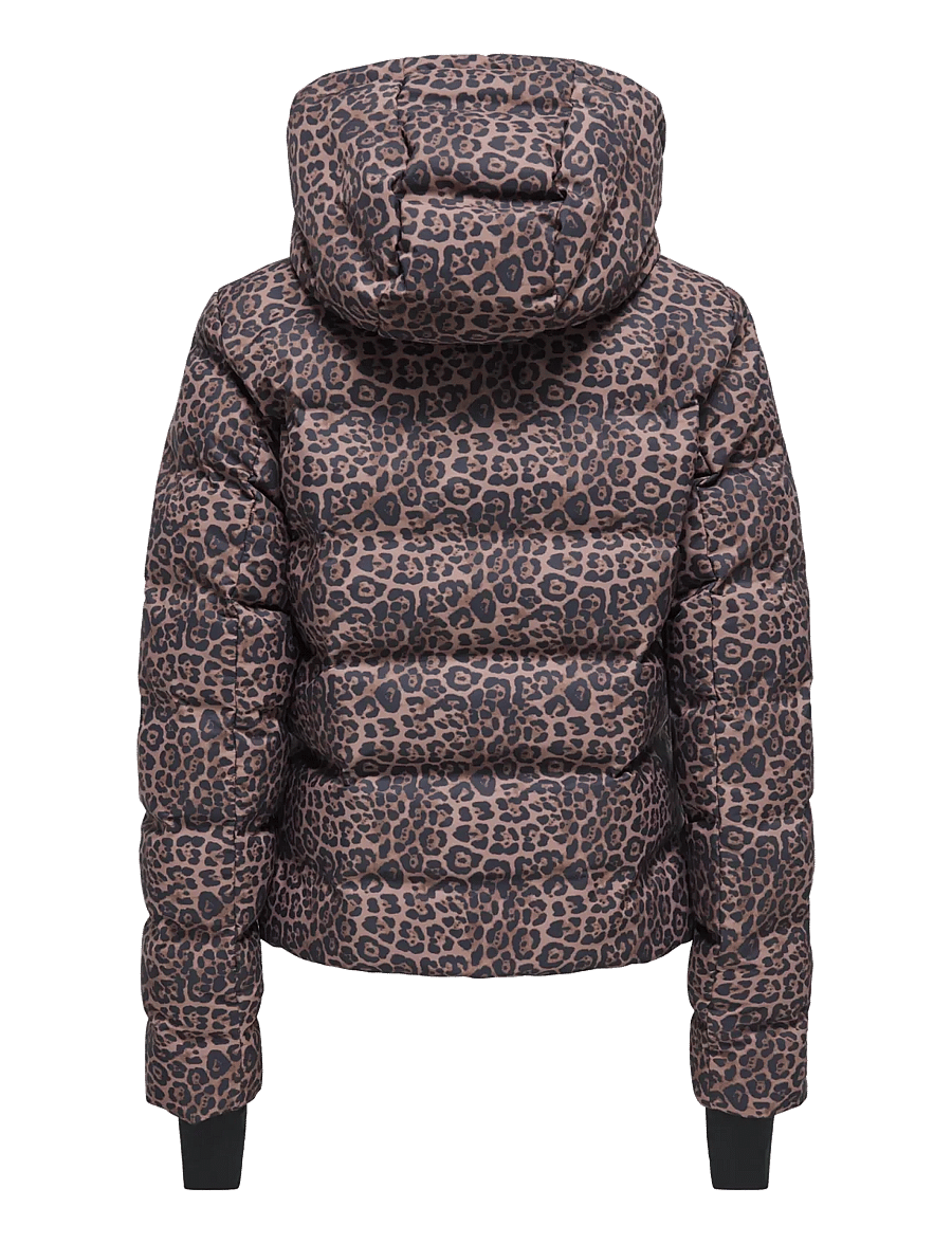 Only Play - ONPENYA PREMIUM SHORT PUFFER SKI JCK - deep taupe - 2