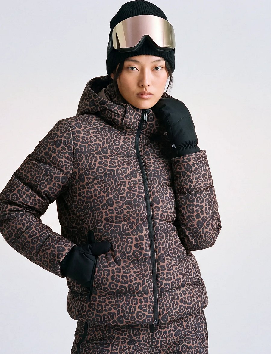 Only Play - ONPENYA PREMIUM SHORT PUFFER SKI JCK - deep taupe - 0