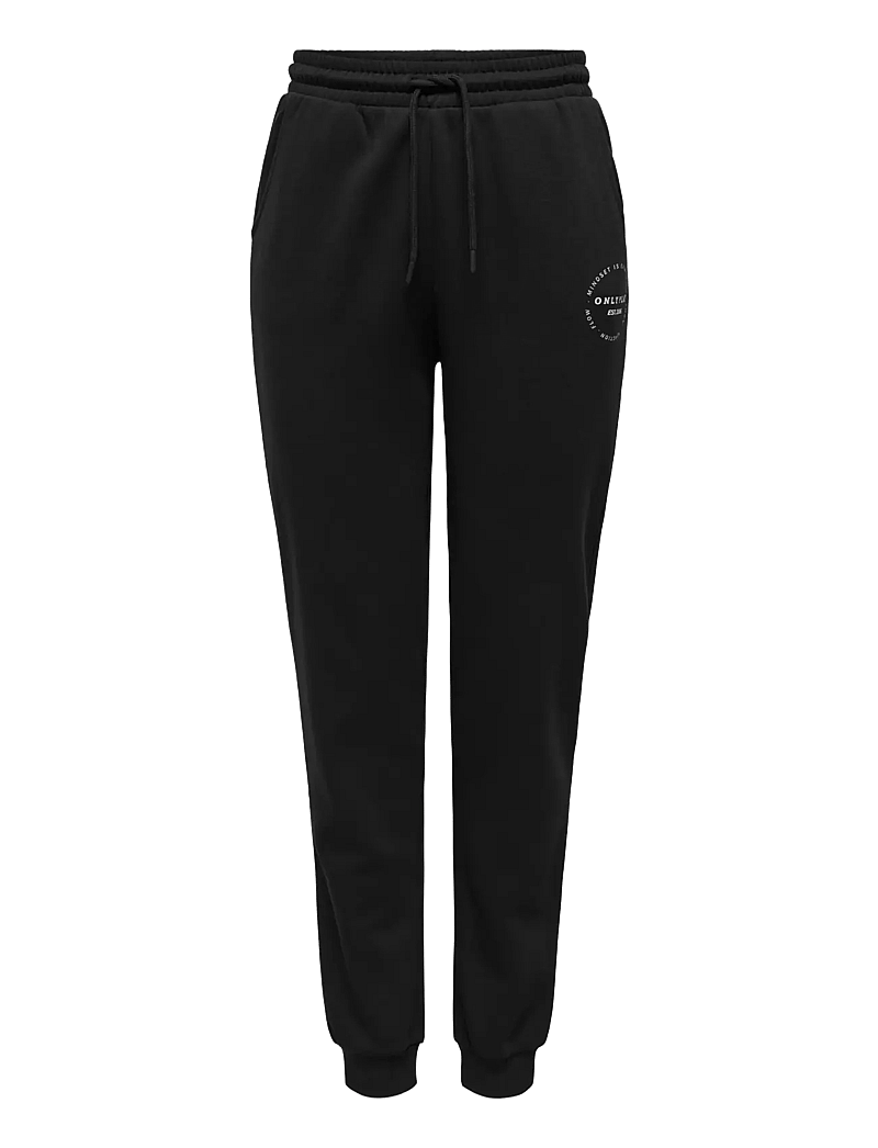 Only Play - ONPCAVA HW REG BRUSH SWT PNT - joggingbukser - black - 1