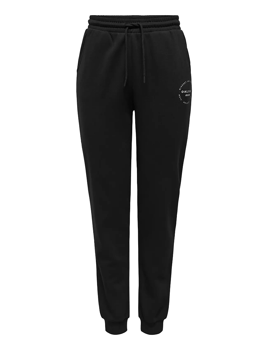 Only Play - ONPCAVA HW REG BRUSH SWT PNT - trainingshosen - black - 1