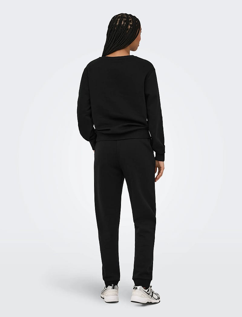 Only Play - ONPCAVA HW REG BRUSH SWT PNT - joggingbukser - black - 3