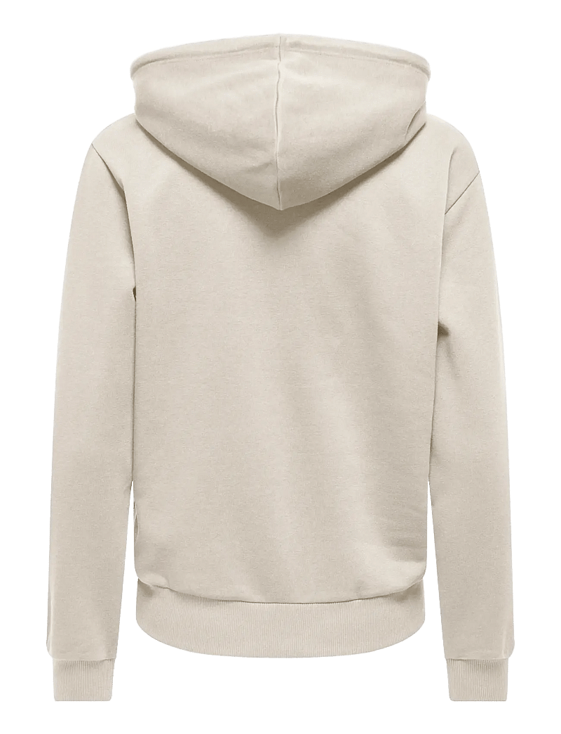 Only Play - ONPCAVA HOOD LS LOOSE BRUSH SWT - overdele - pumice stone - 1