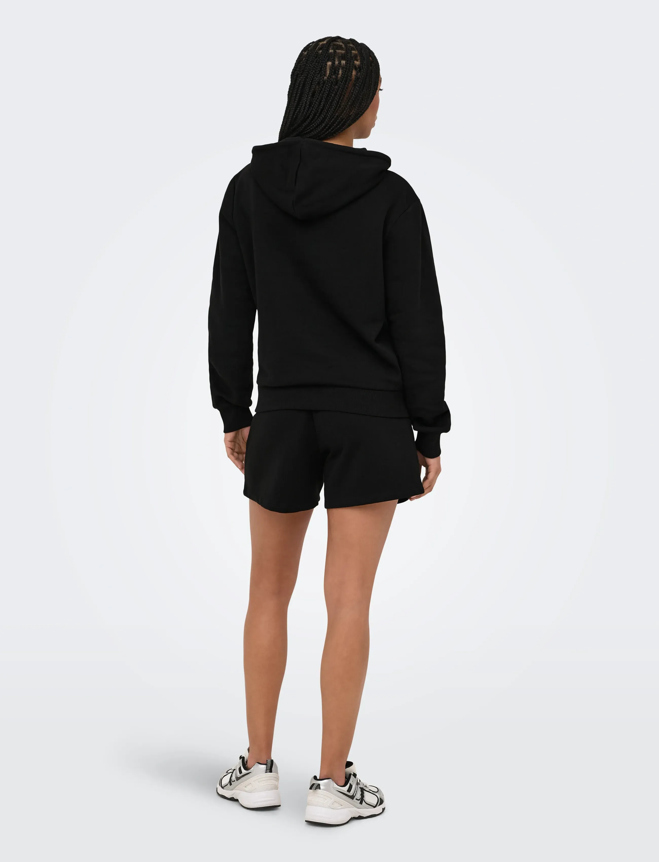 Only Play - ONPCAVA HW BRUSH SWT SHORTS - hosen - black - 3