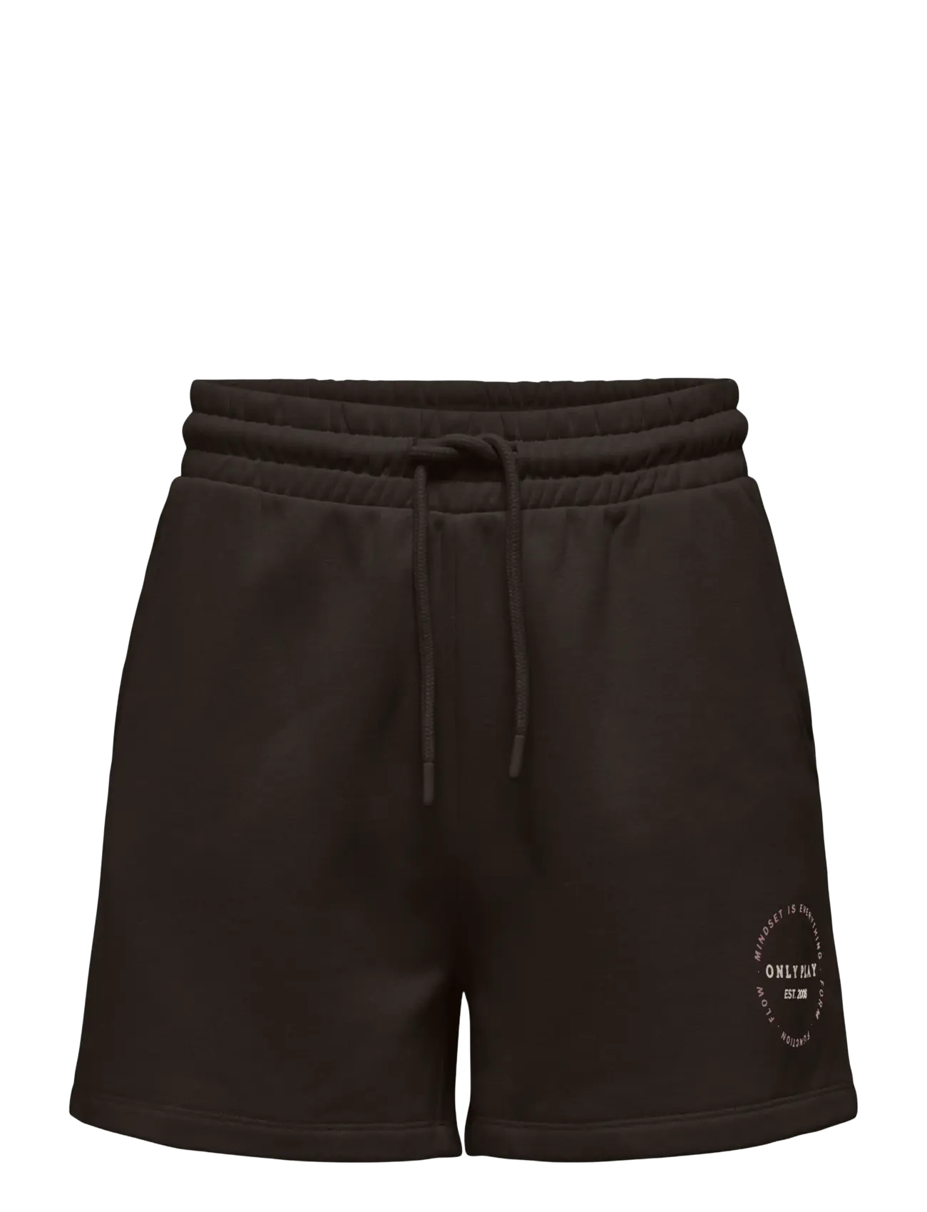 ONLY PLAY Onpcava Hw Bürste Swt Shorts Braun - L - Damen