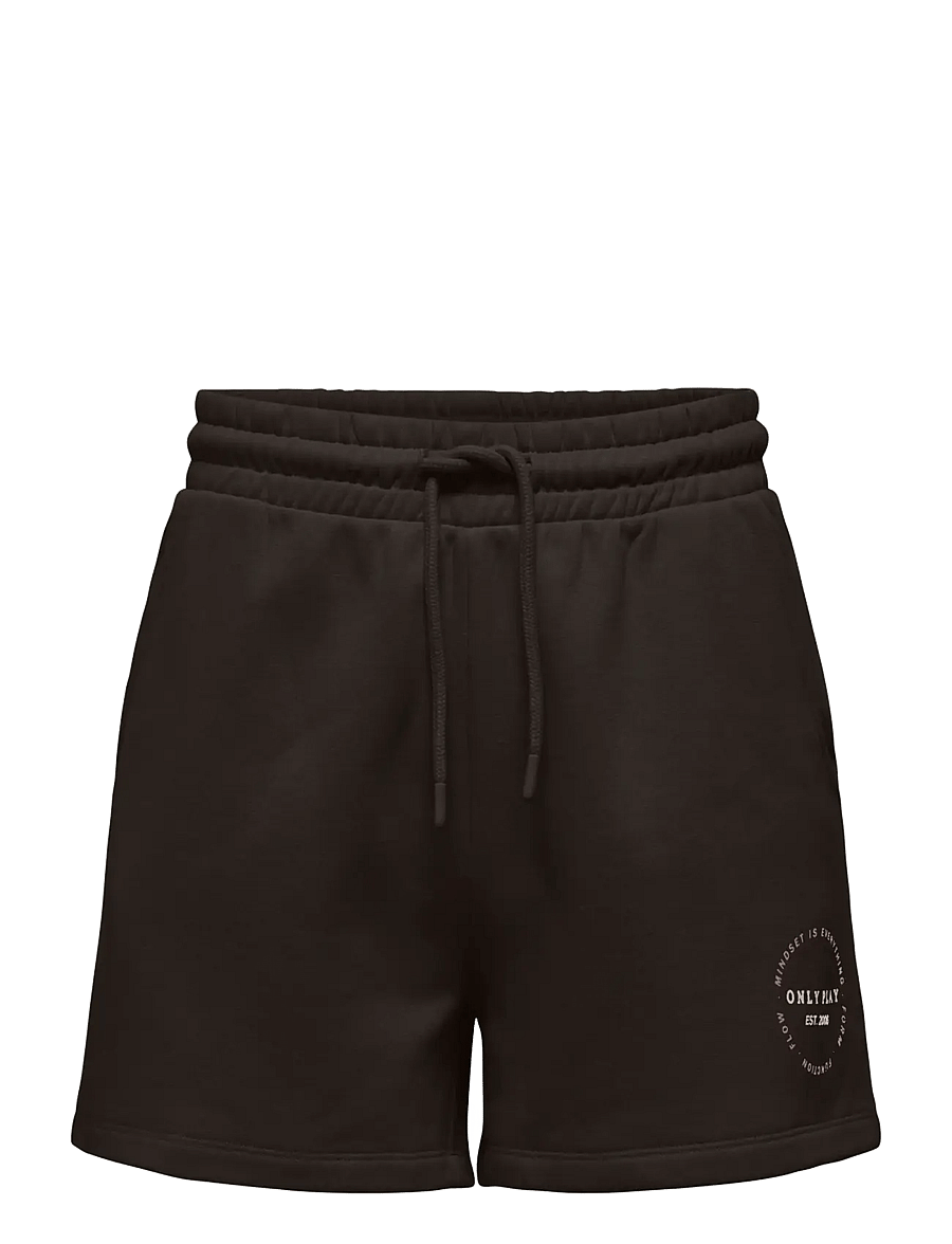 Only Play - ONPCAVA HW BRUSH SWT SHORTS - hosen - chocolate torte - 1