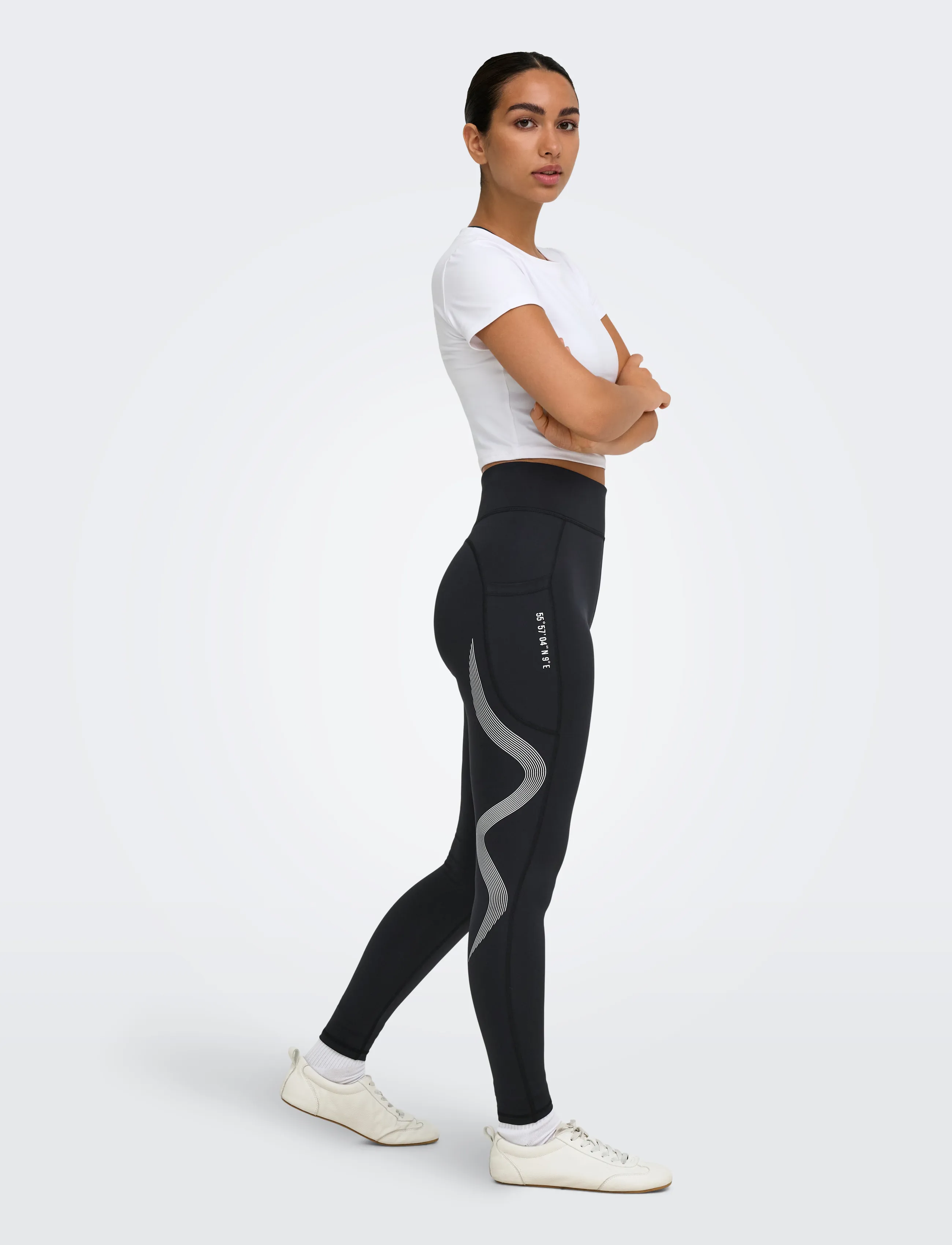 Only Play - ONPMILA-2-DAVI HW PCK TIGHTS - black - 5