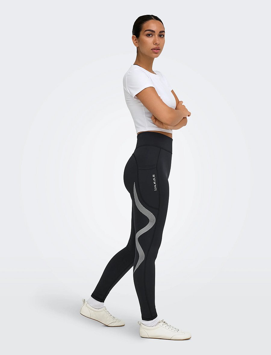Only Play - ONPMILA-2-DAVI HW PCK TIGHTS - black - 5