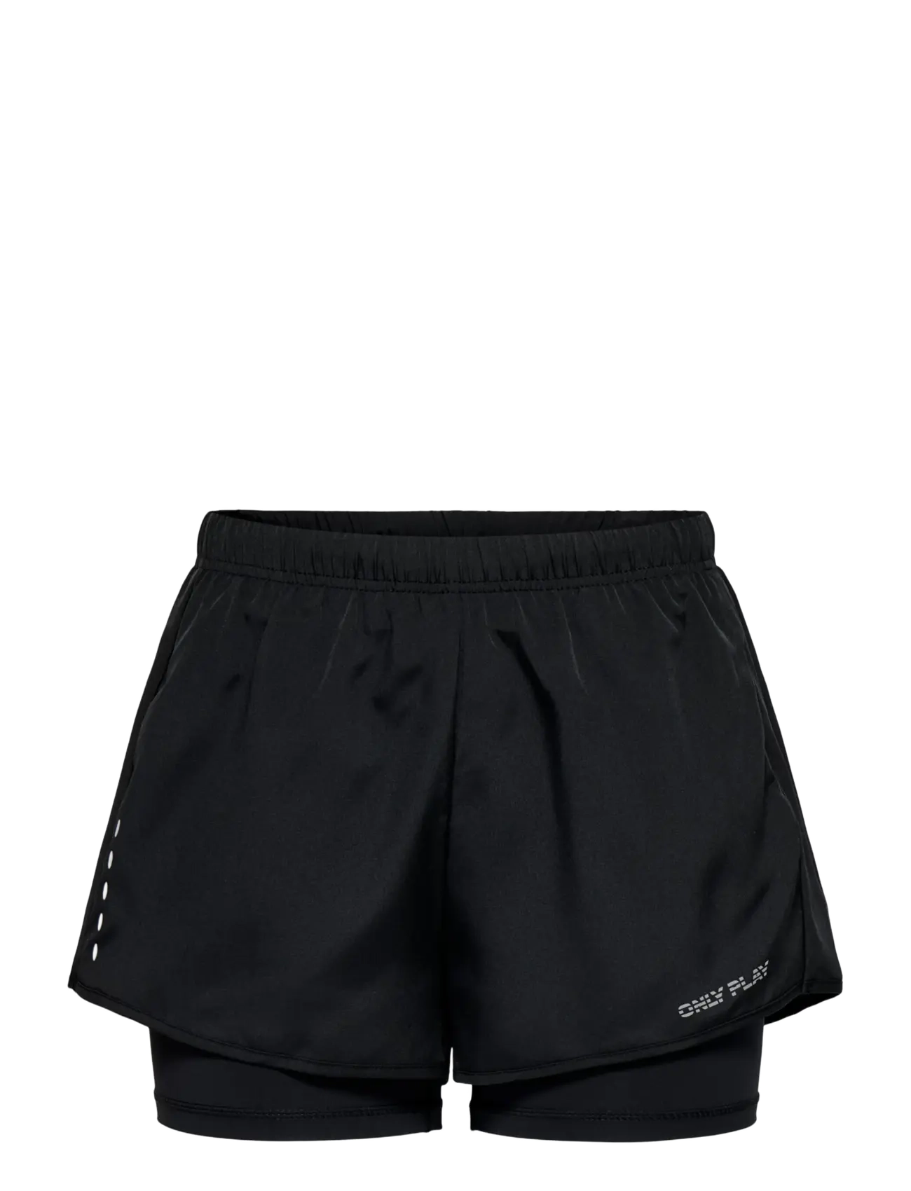Only Play ONPMALI-2 MW LOOSE WVN DB SHORTS - New arrivals - BLACK / black