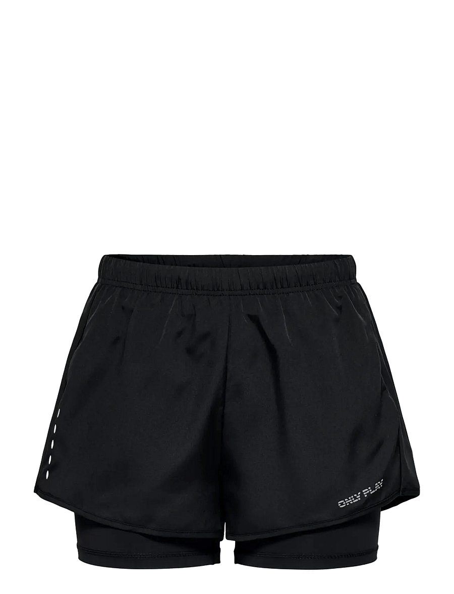 Only Play - ONPMALI-2 MW LOOSE WVN DB SHORTS - trainingsshorts - black - 1