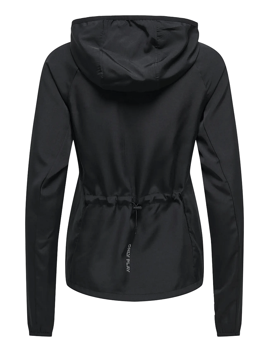 Only Play - ONPMALI HOOD FZIP WVN JCK - black - 1