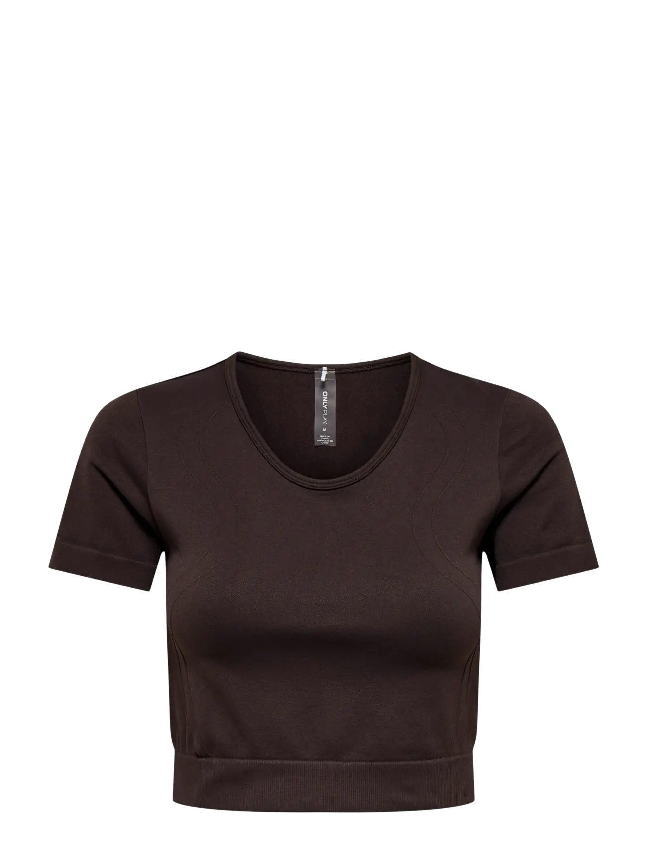 Only Play ONPALVA SS SEAM TOP - Nyheter - CHOCOLATE TORTE / brown
