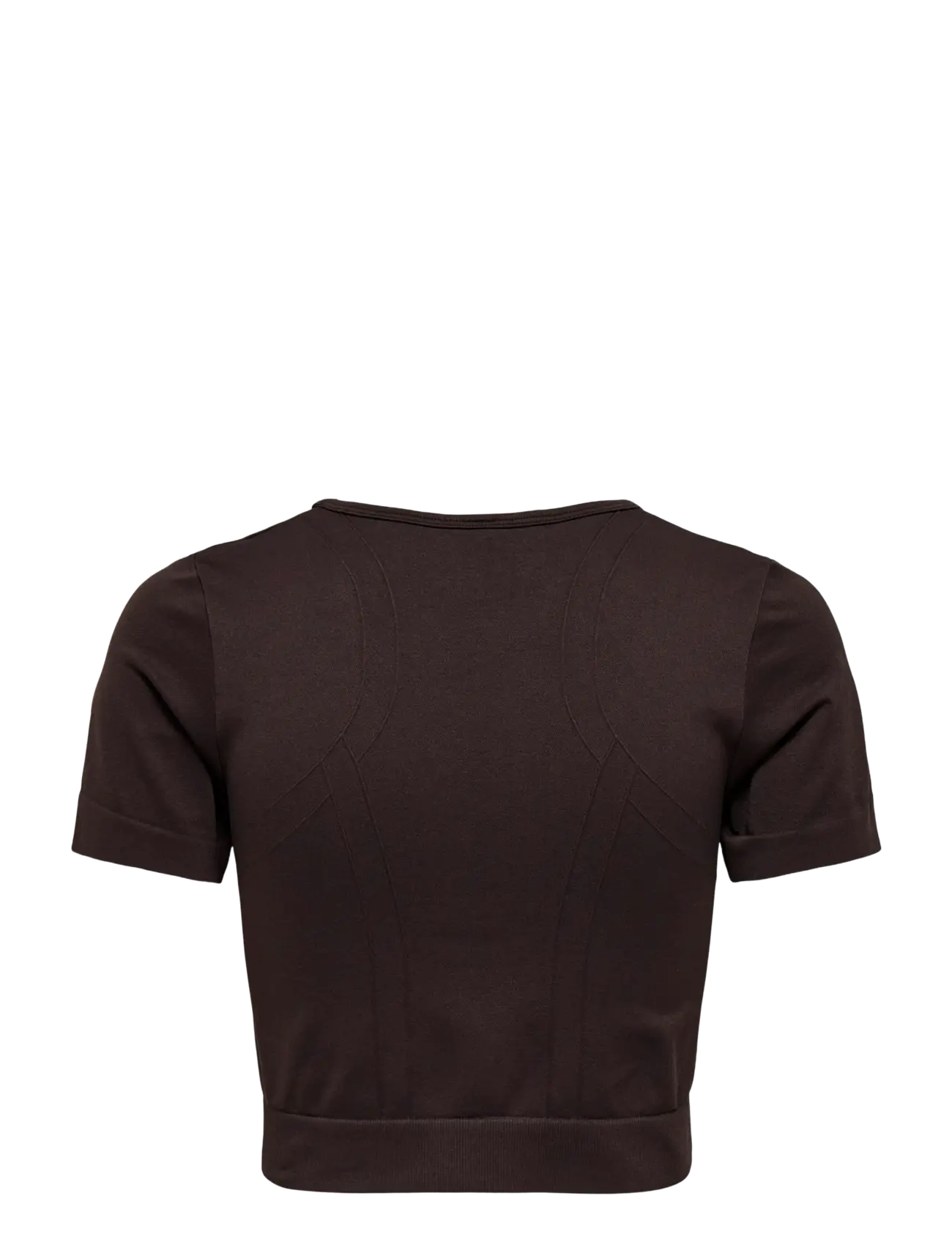 Only Play - ONPALVA SS SEAM TOP - t-shirts - chocolate torte - 2
