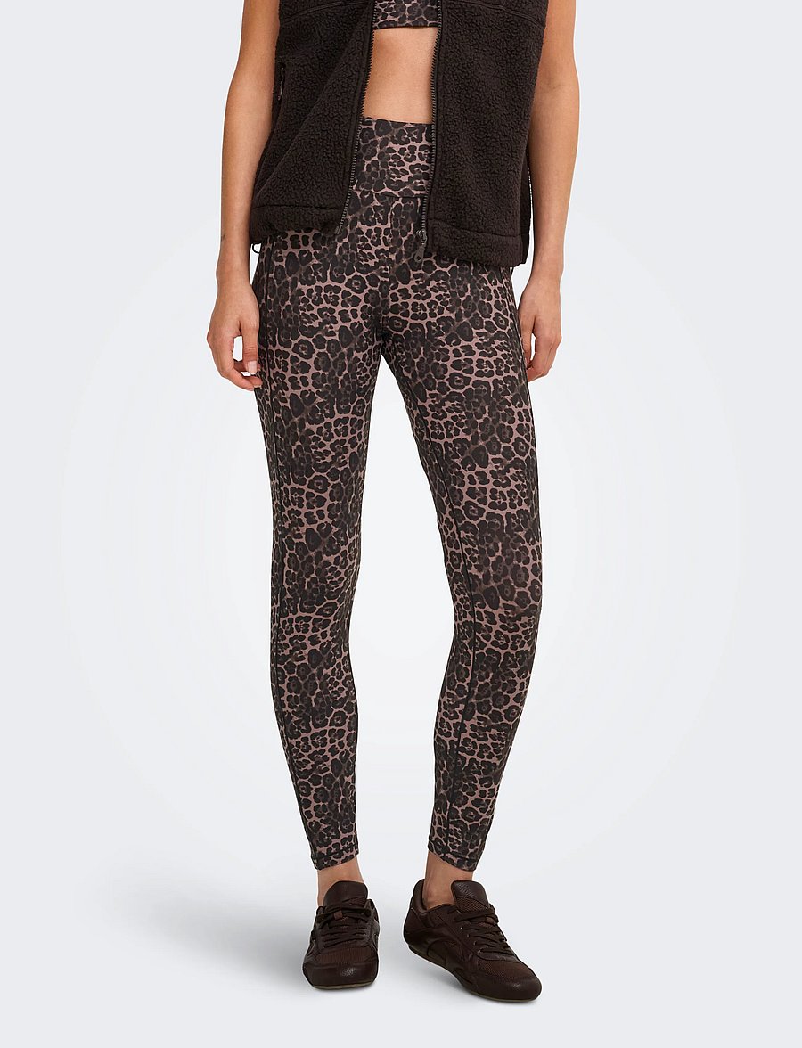 Only Play - ONPRYA-2-MELEO HW TIGHTS - deep taupe - 0