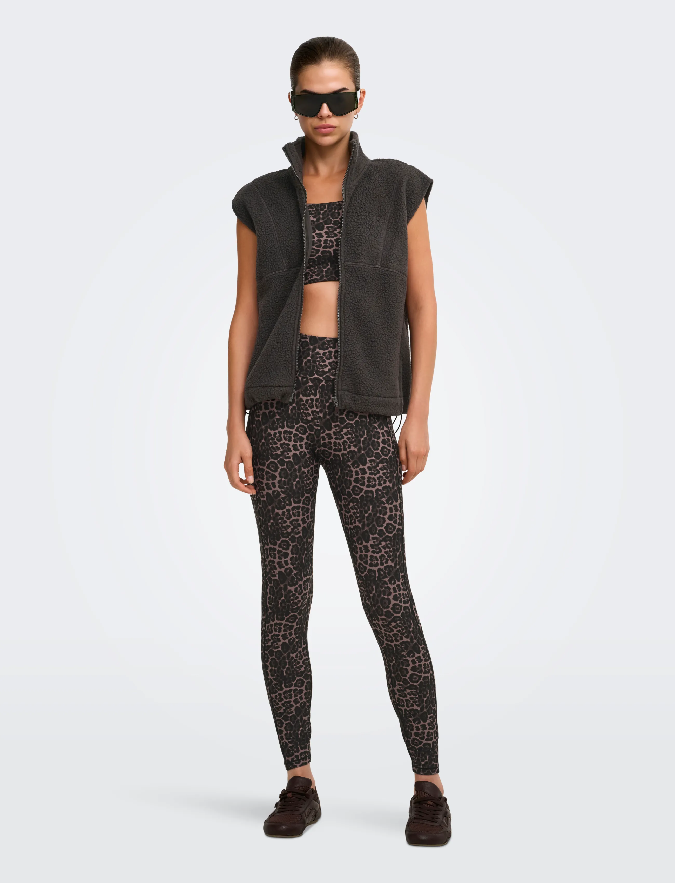 Only Play - ONPMELEO-2 SPORTS BRA - deep taupe - 4