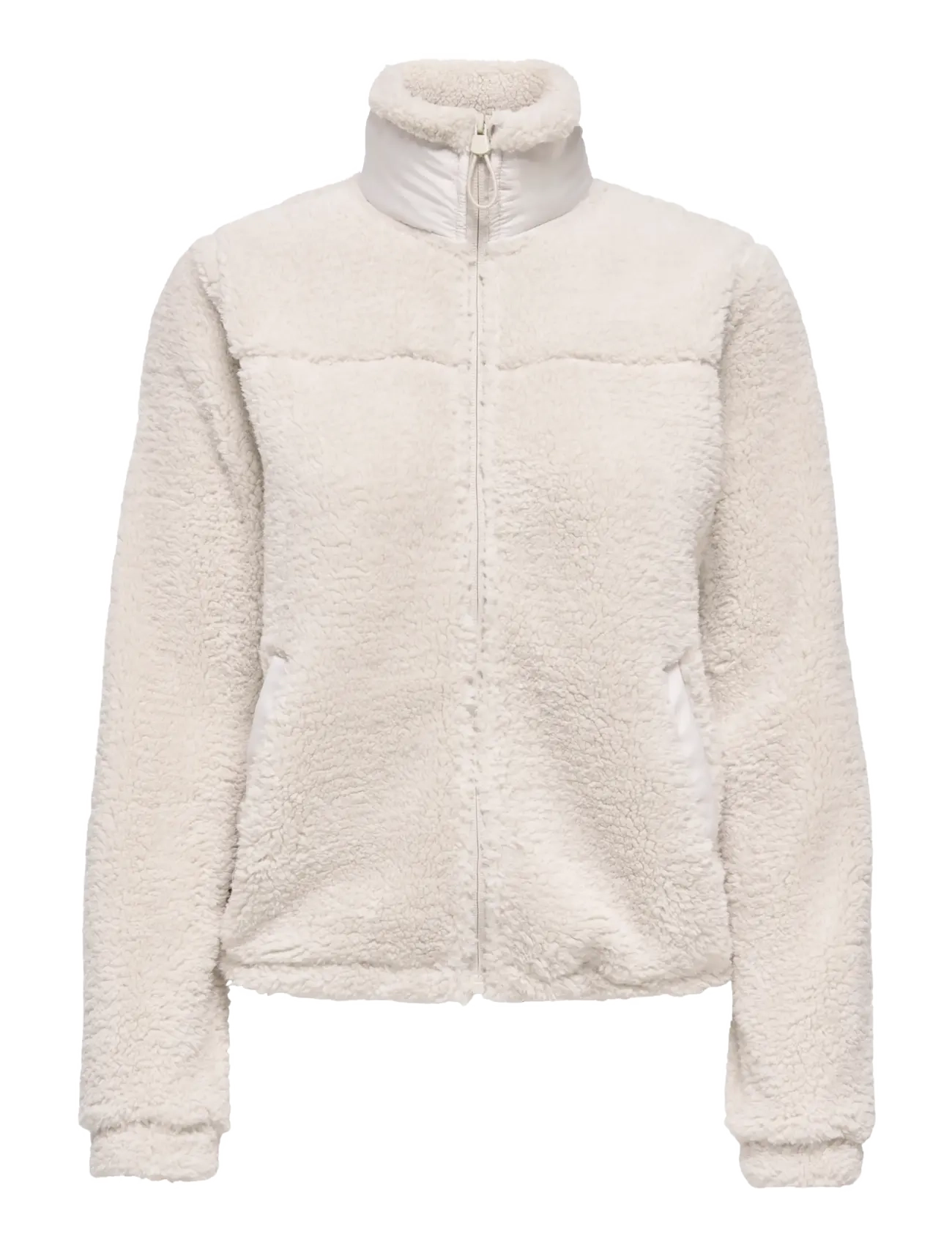 Only Play ONPAMY-FLUF HN FZ LS JCK NOOS - Tøj - PUMICE STONE / beige