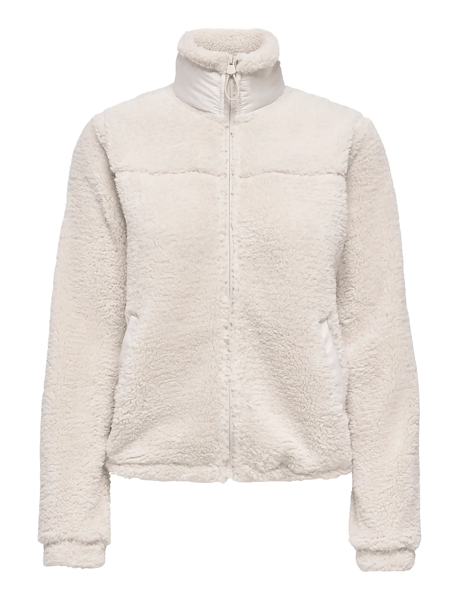 Only Play - ONPAMY-FLUF HN FZ LS JCK NOOS - outdoor jacken - pumice stone - 0