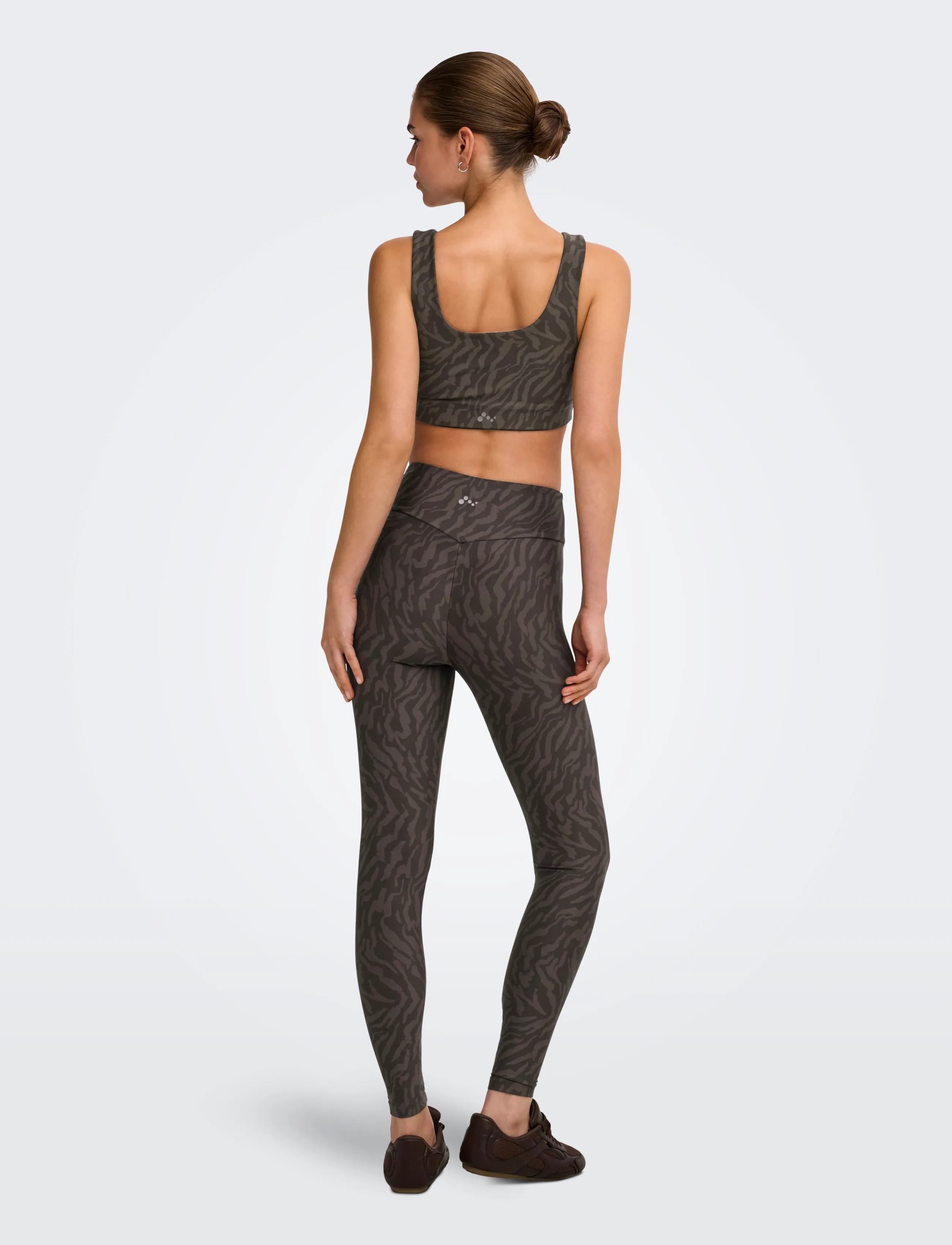 Only Play - ONPDANA-2 SPORTS AOP BRA - sport-bhs - chocolate torte - 3