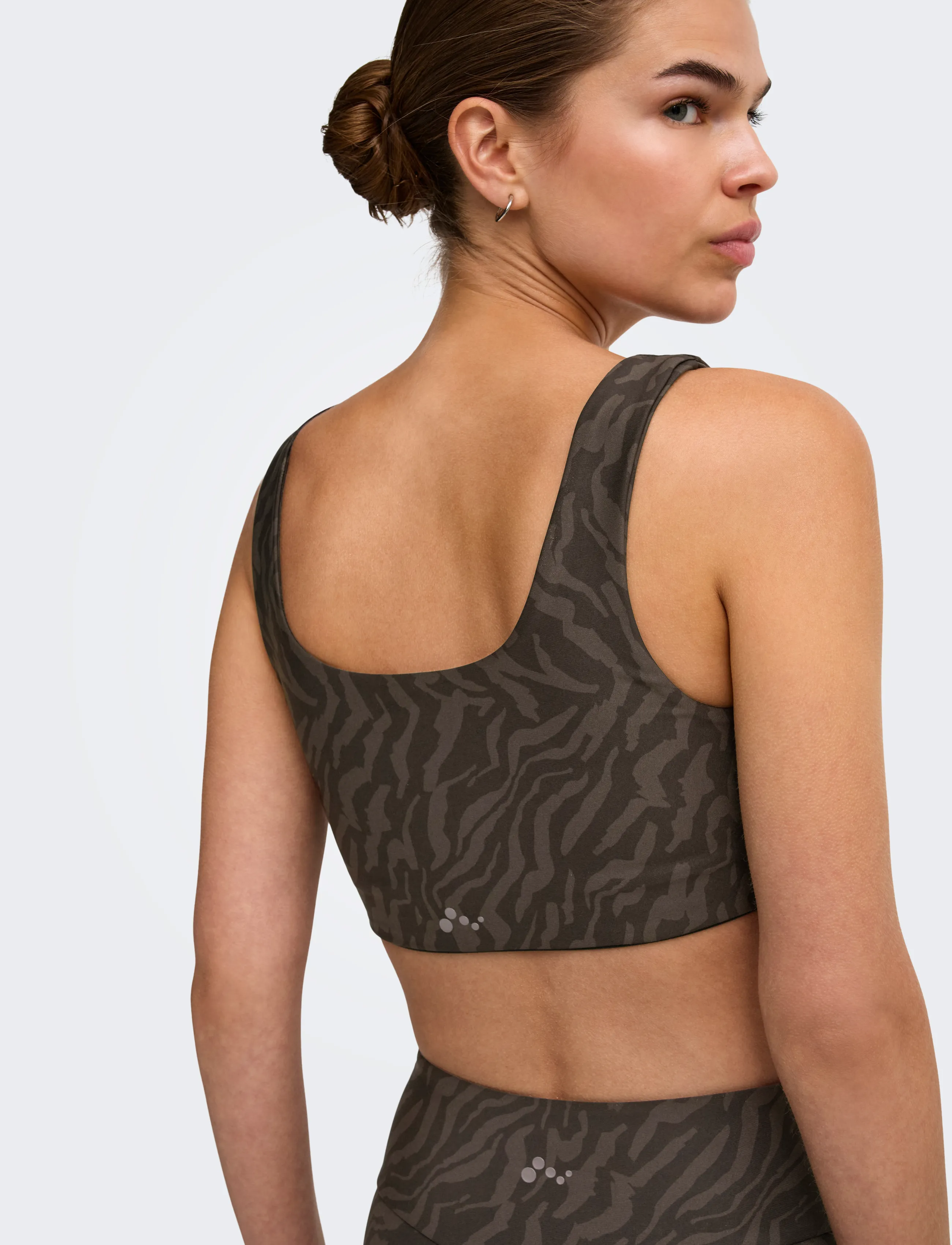 Only Play - ONPDANA-2 SPORTS AOP BRA - sport-bhs - chocolate torte - 5