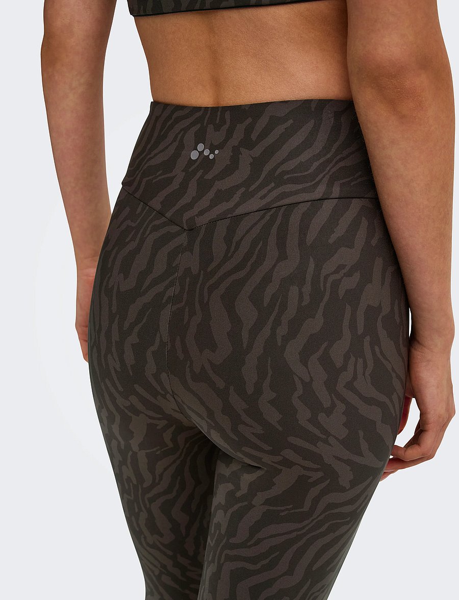 Only Play - ONPRYA-2-DANA HW AOP TIGHTS - trainingstights - chocolate torte - 5