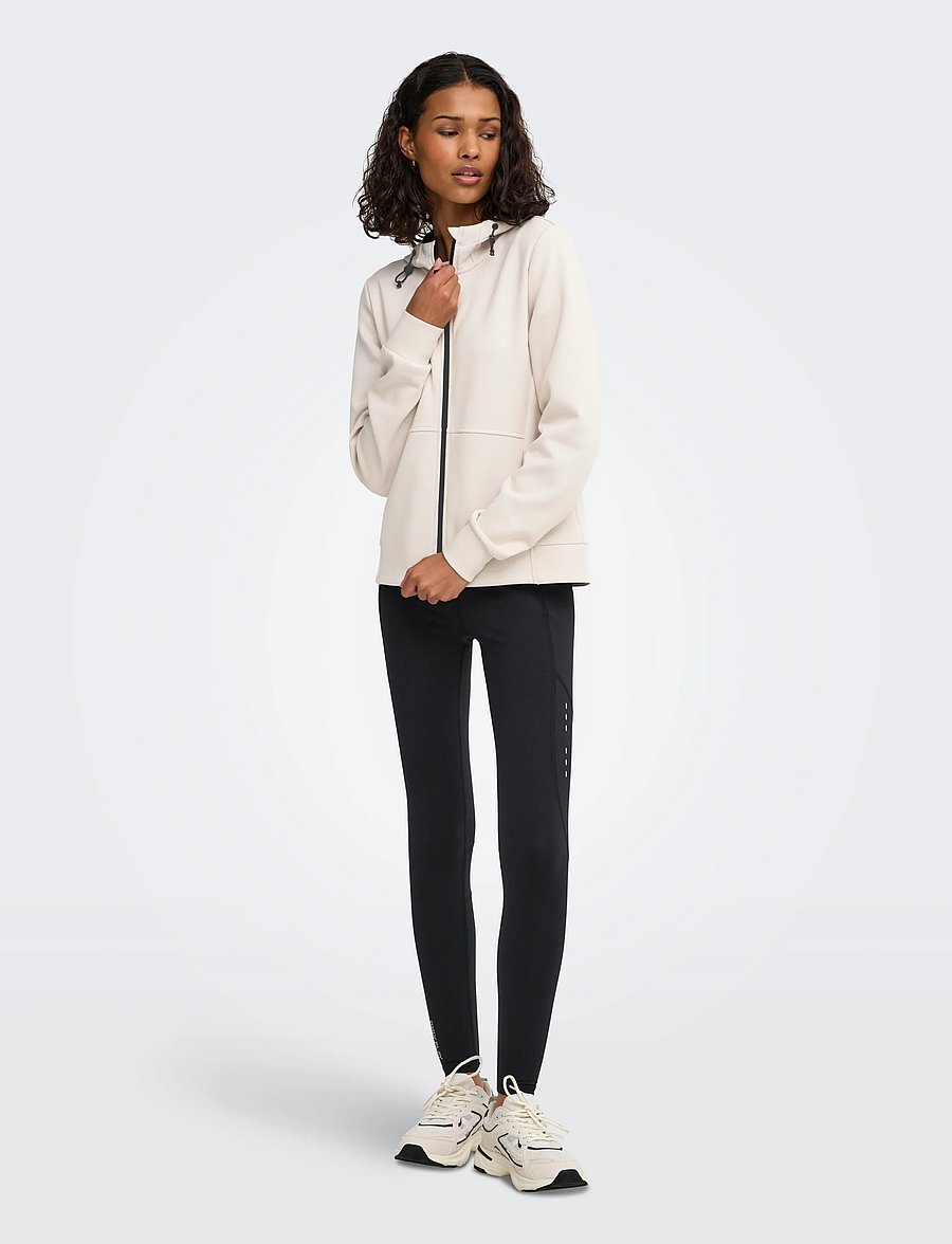Only Play - ONPPETA FZ LS REG SWT - sweatshirts - pumice stone - 4