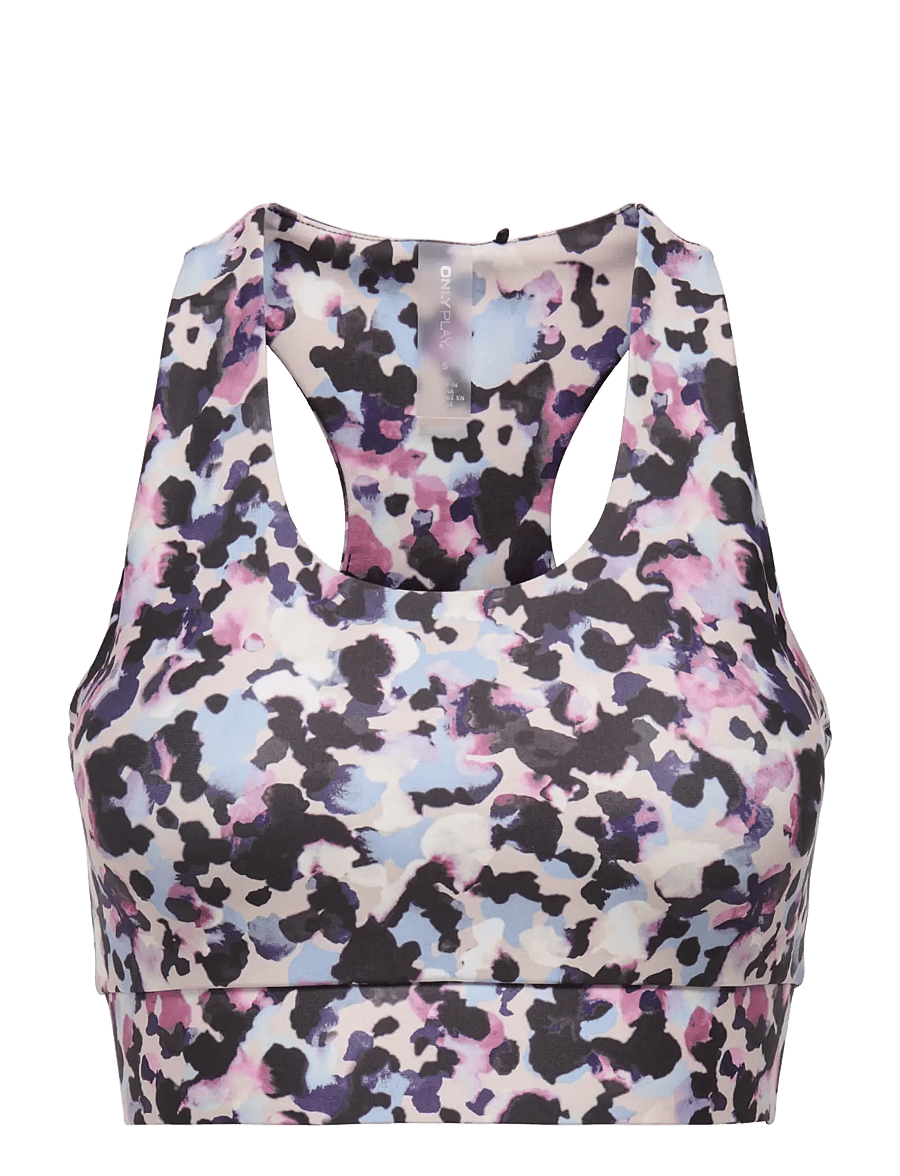 Only Play - ONPDAISY-2-BEL AOP SPORTS BRA - pumice stone - 1