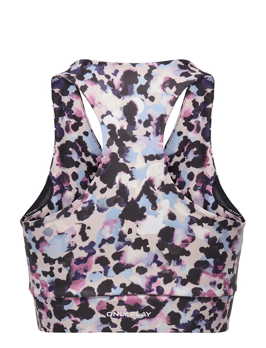 Only Play - ONPDAISY-2-BEL AOP SPORTS BRA - pumice stone - 2