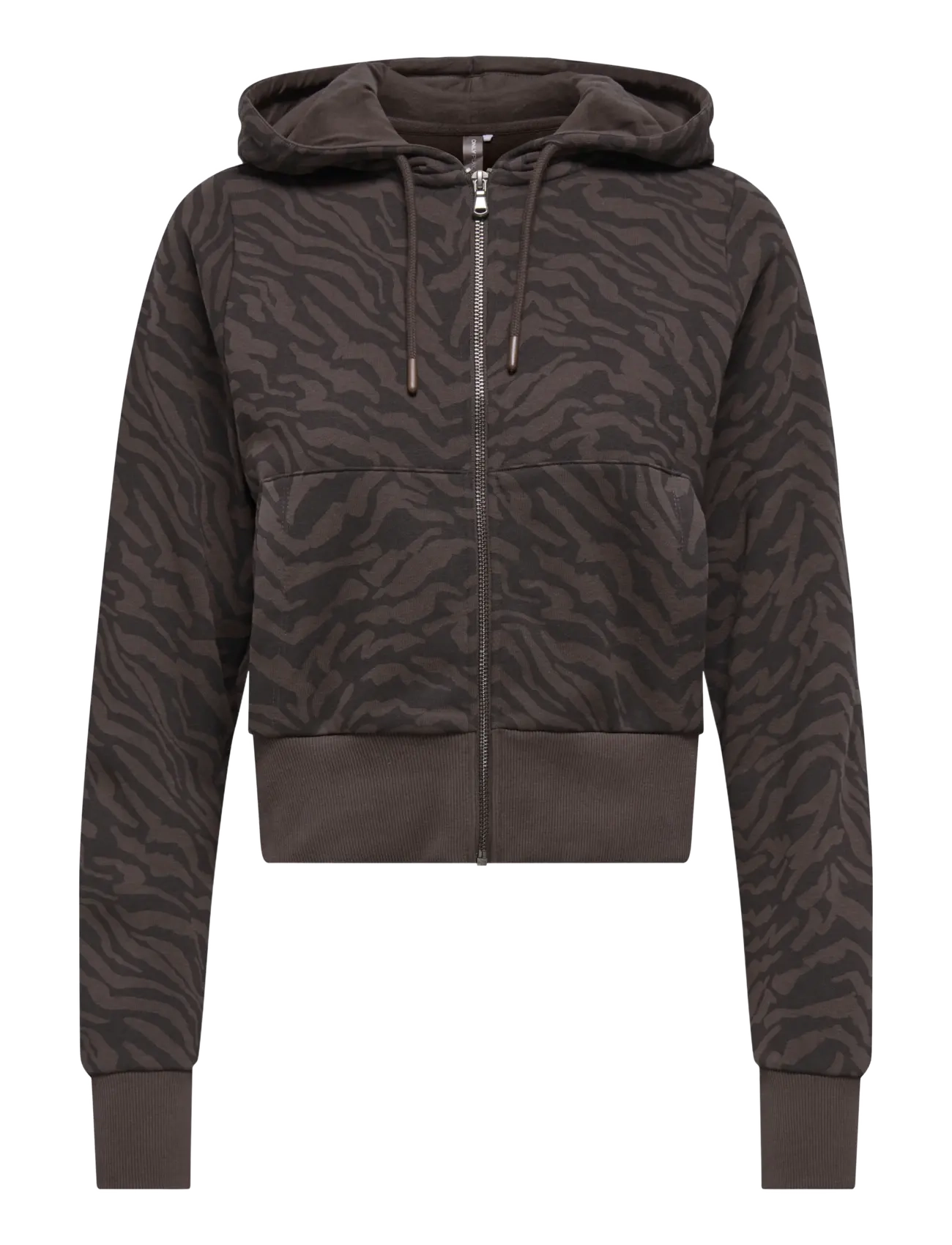 Only Play ONPCARO HOOD LS BRUSH SWT CARDIGAN - Vaata kõiki - CHOCOLATE TORTE / brown
