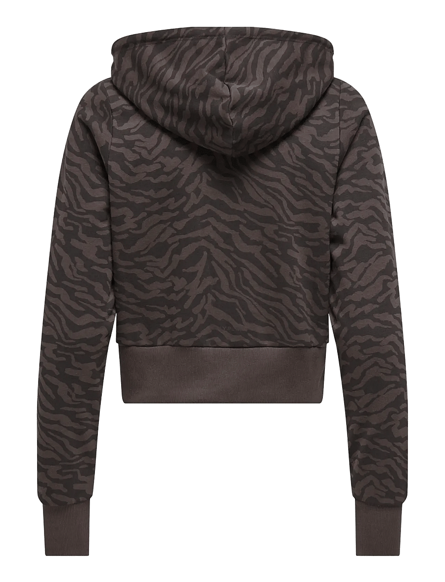 Only Play - ONPCARO HOOD LS BRUSH SWT CARDIGAN - chocolate torte - 1