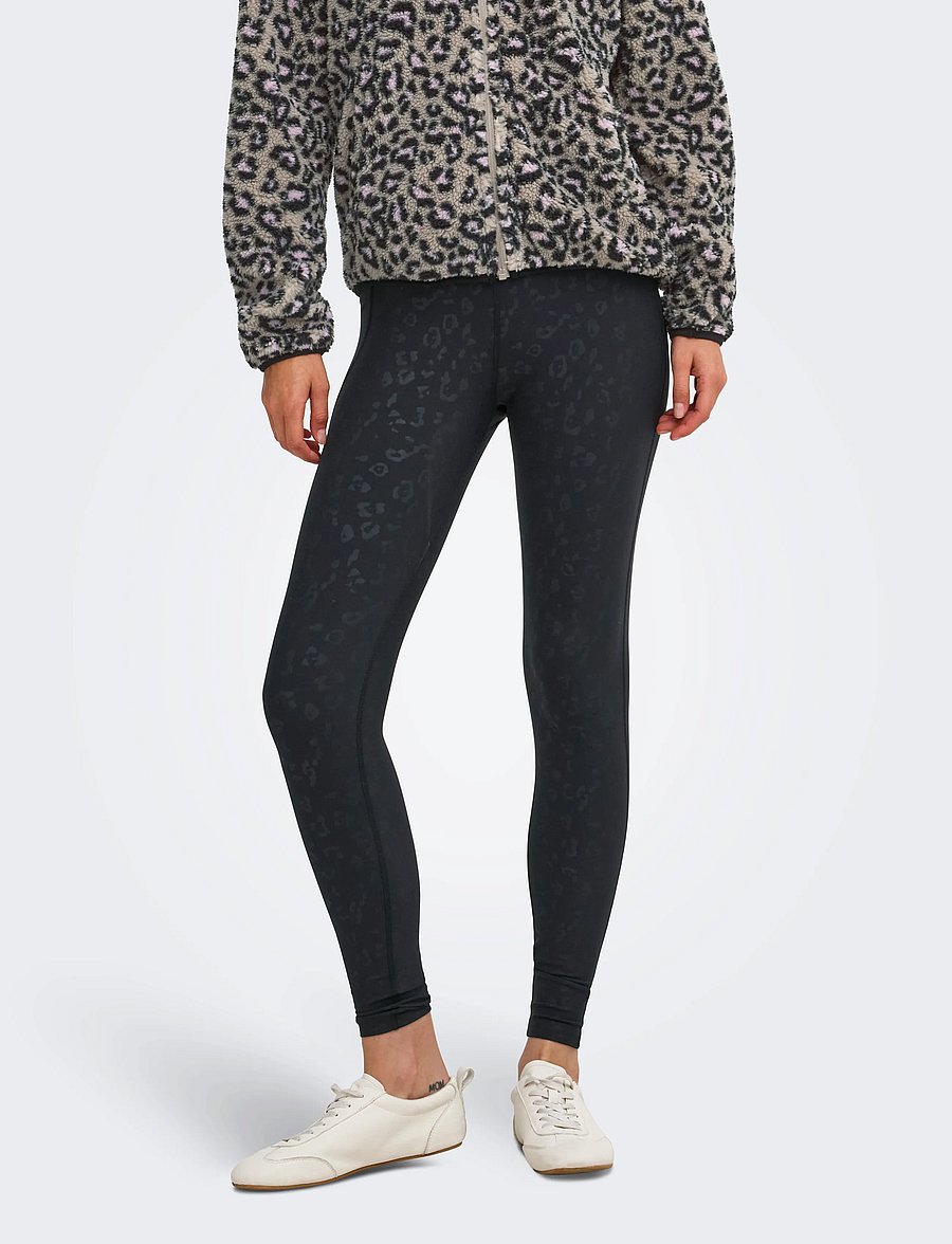 Only Play - ONPJAM-2-LEE HW AOP PCK TIGHTS NOOS - black - 0