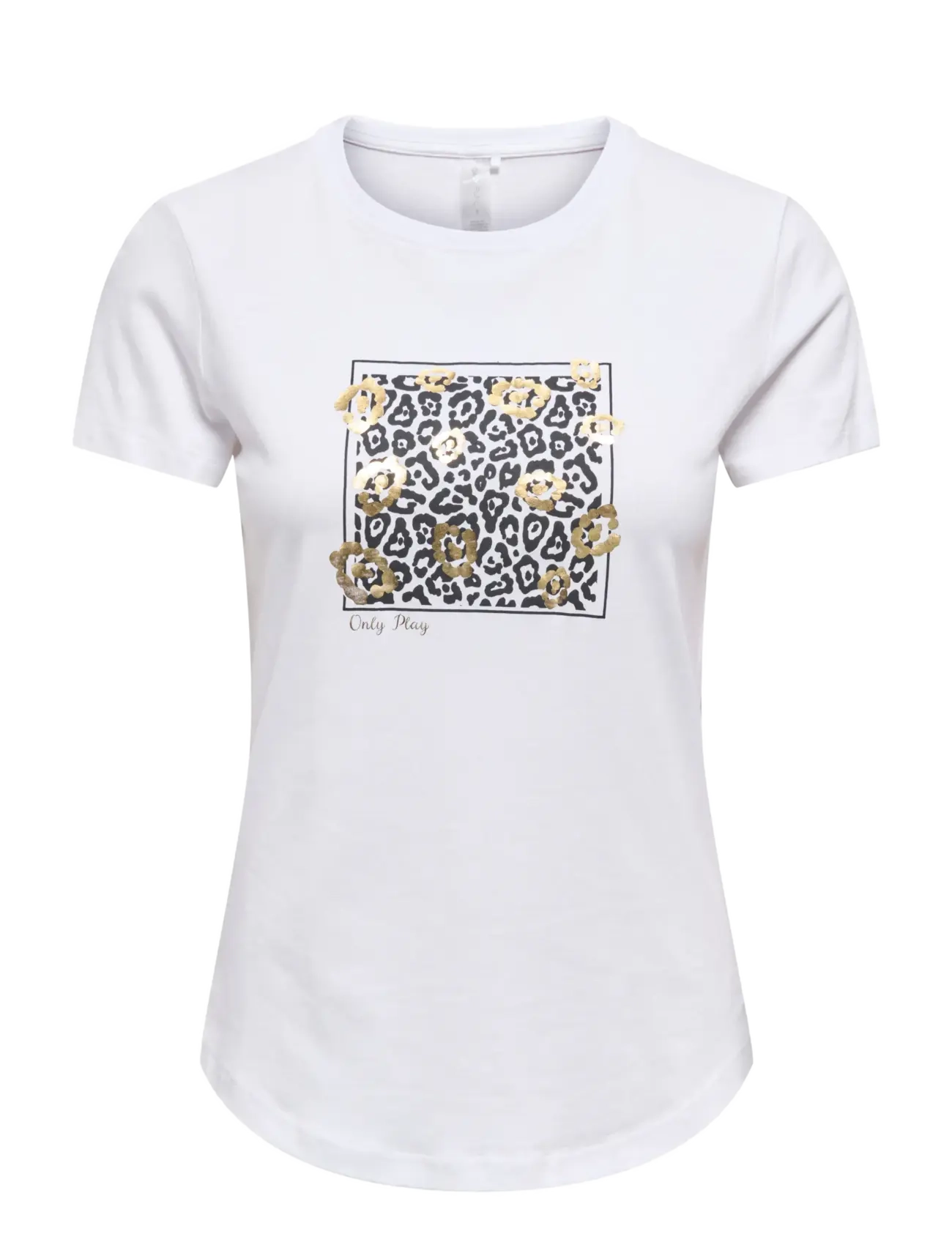 Only Play ONPMELEO ON SS REG JRS TEE - Visa allt - WHITE / white